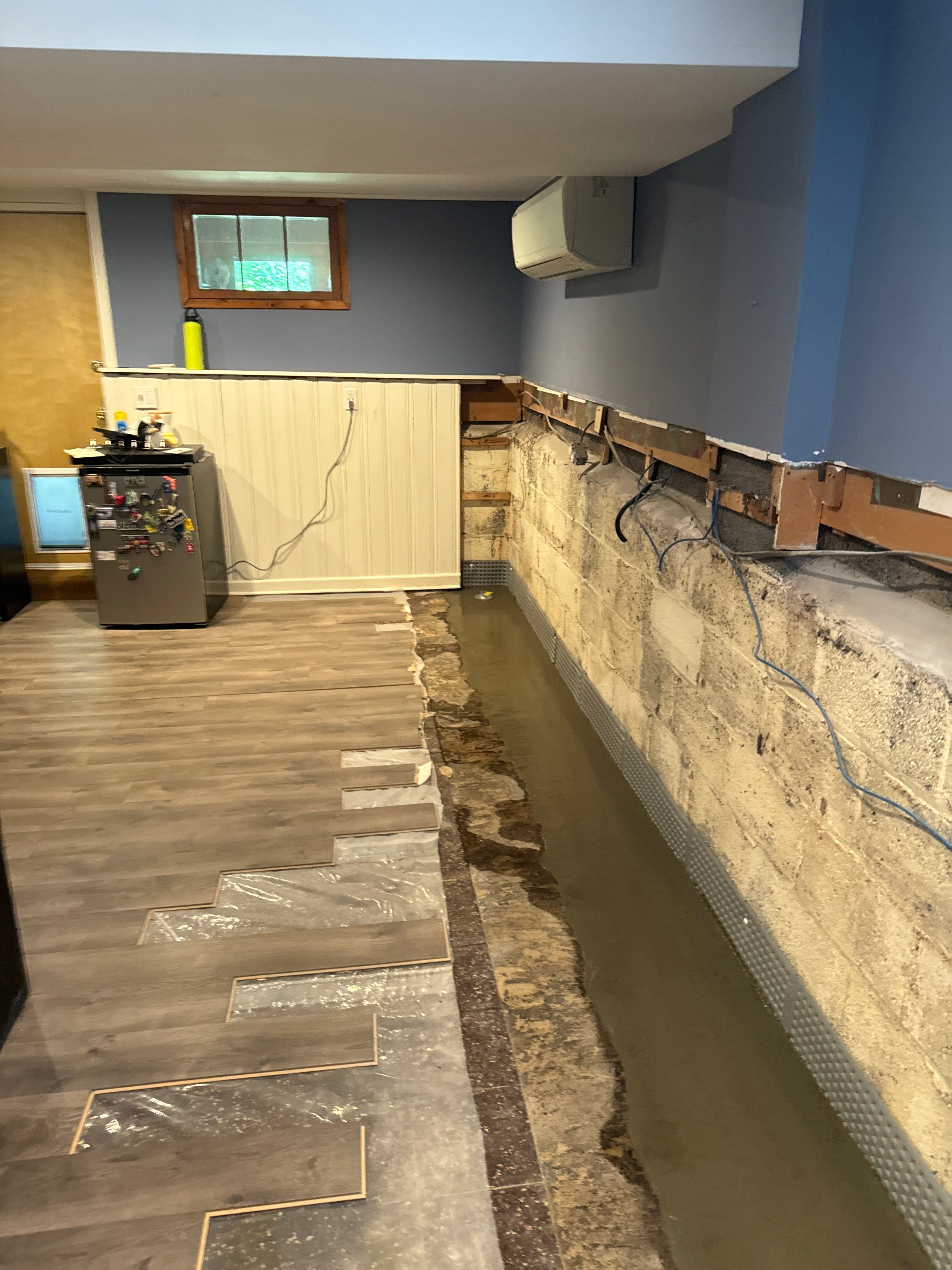 Interior French Drain West Orange NJ by Pure Service Pro, LLC 