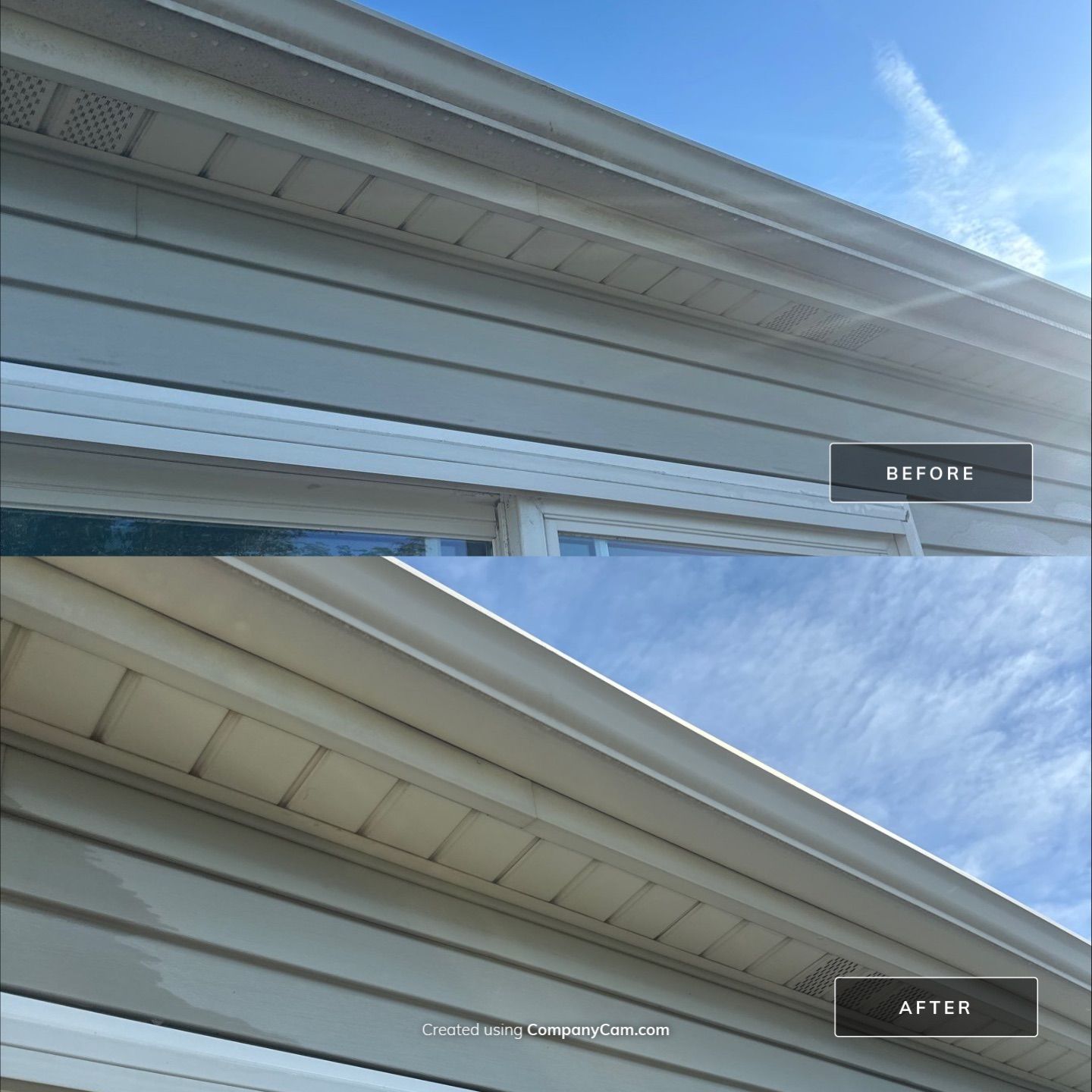 Project in Round Lake by Simmons Power & Soft Washing