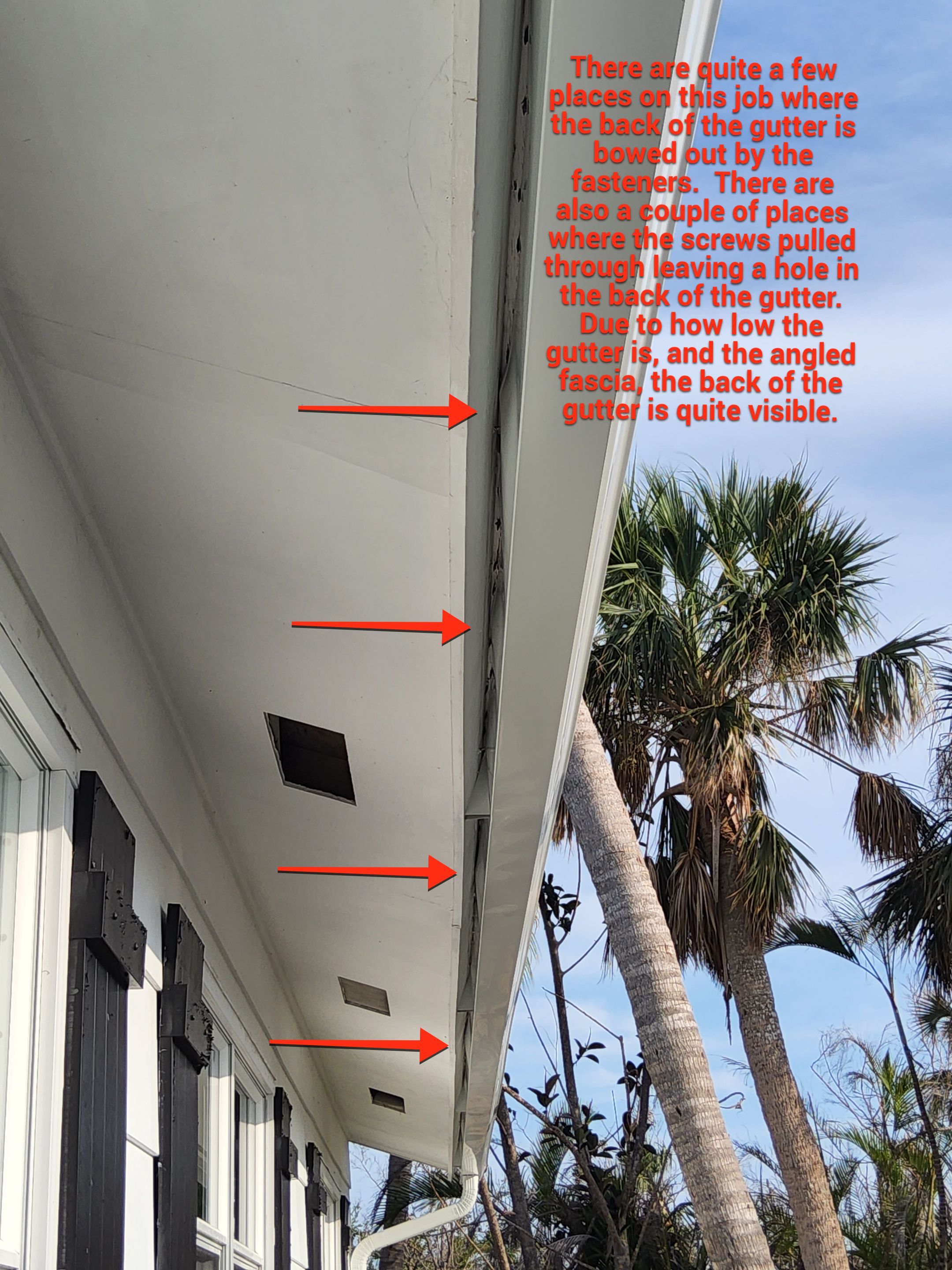 Gutter Repair and Replacement in Sanibel FL by Gutter Professors