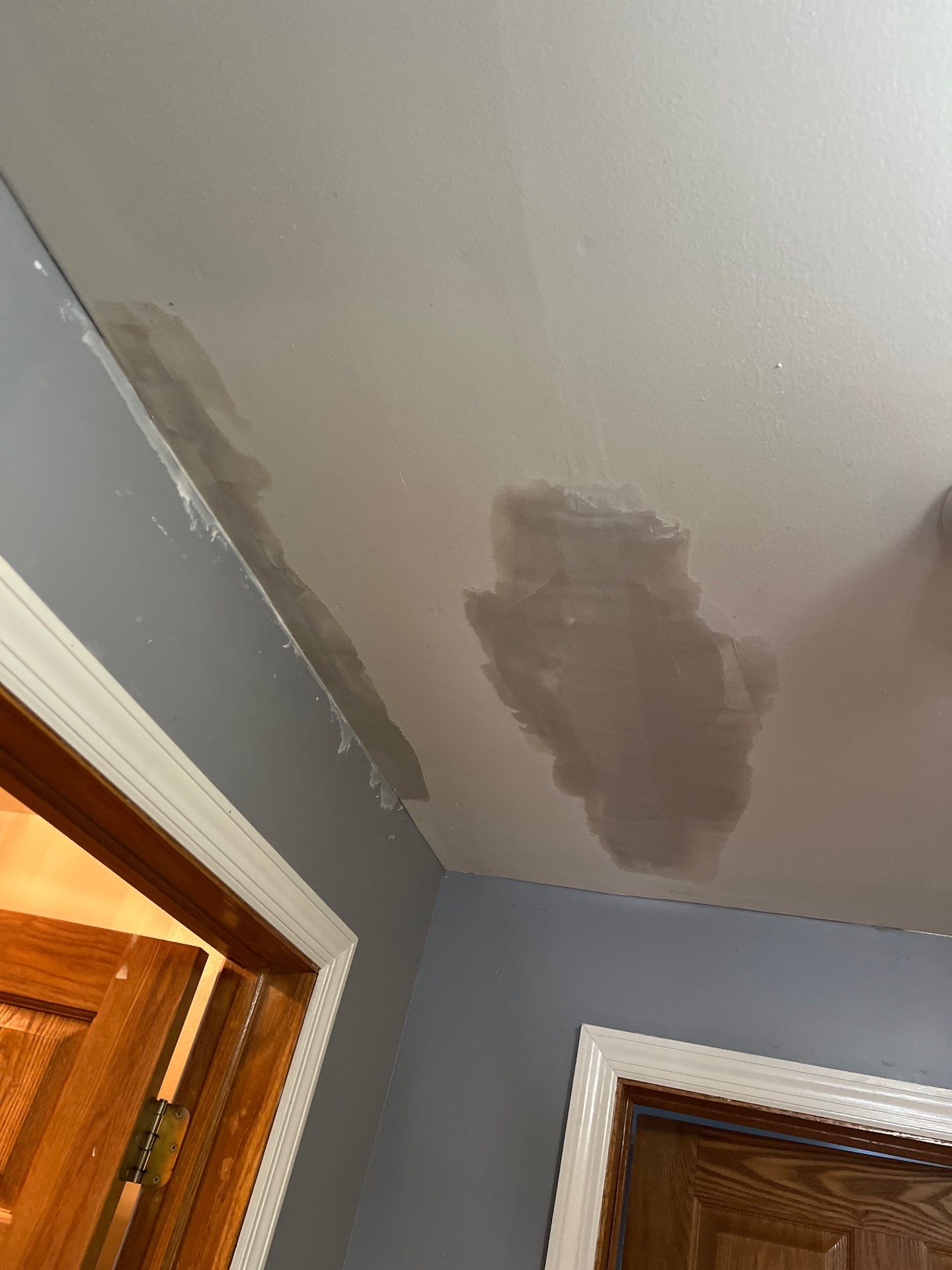 Roof replacement and interior repair by wind damage by Just Brilliant Restoration JBR