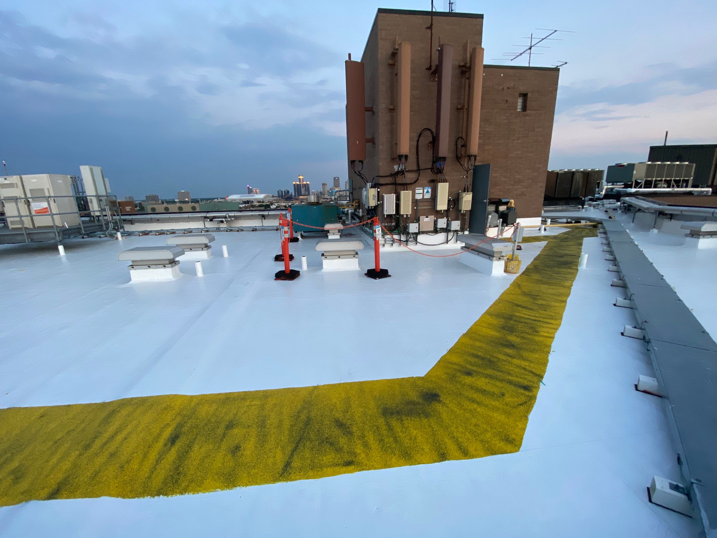 City of Detroit Roof Restoration by Bloomfield Construction & Restoration