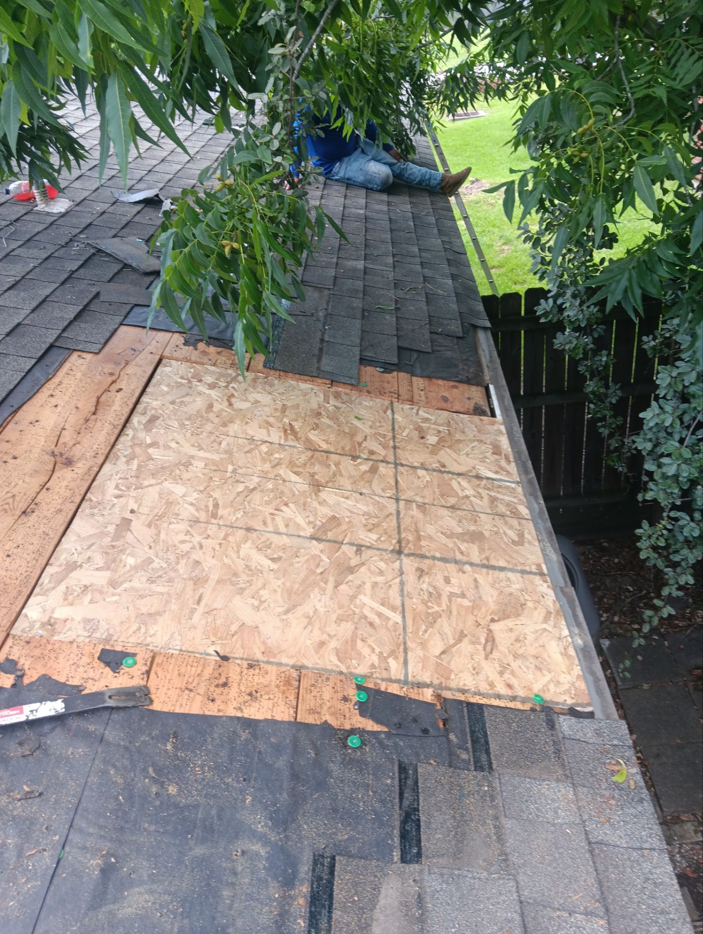Residential Roofing Repair using Owen's Corning Duration (Lifetime) Shingles by Roof Repair Company