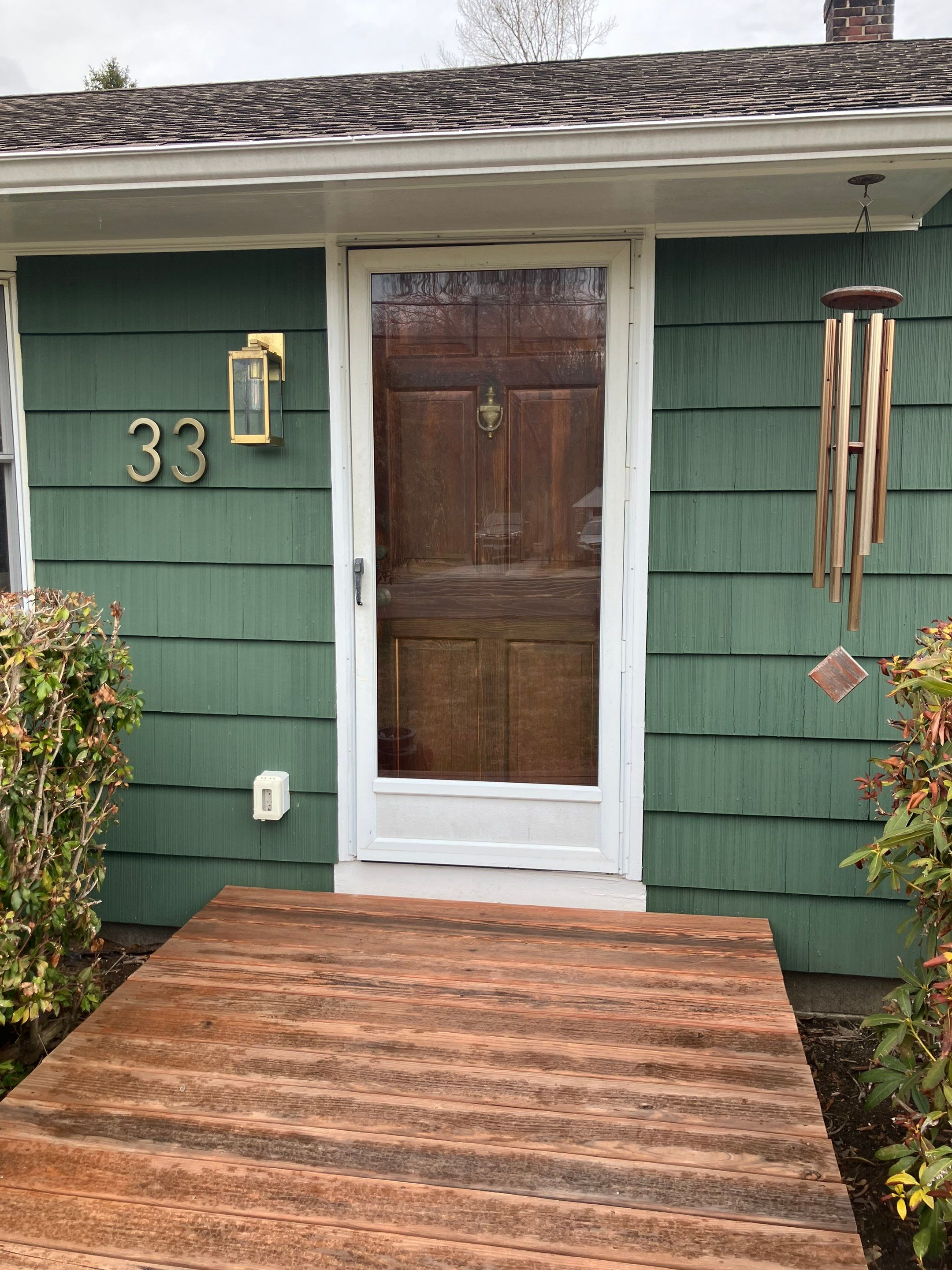 Front Entry Door Replacement by DiGiorgi Roofing and Siding Inc