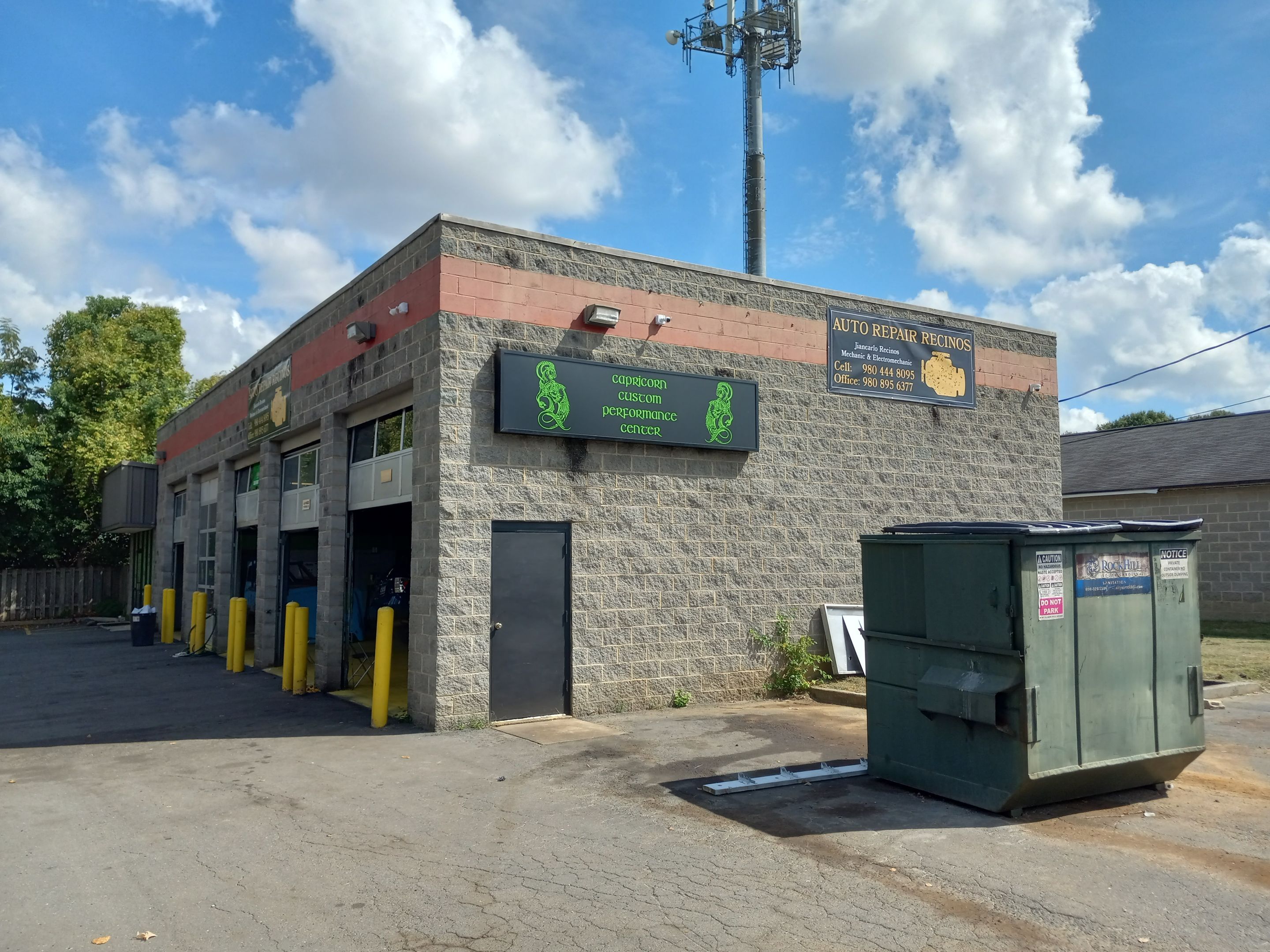 Capricorn Custom Peformance Center by Carolina Signs and Wonders
