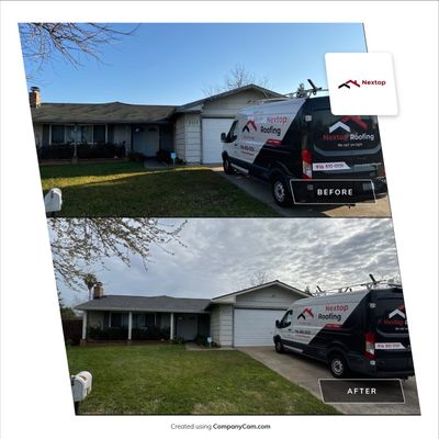 Residential Reroof using GAF