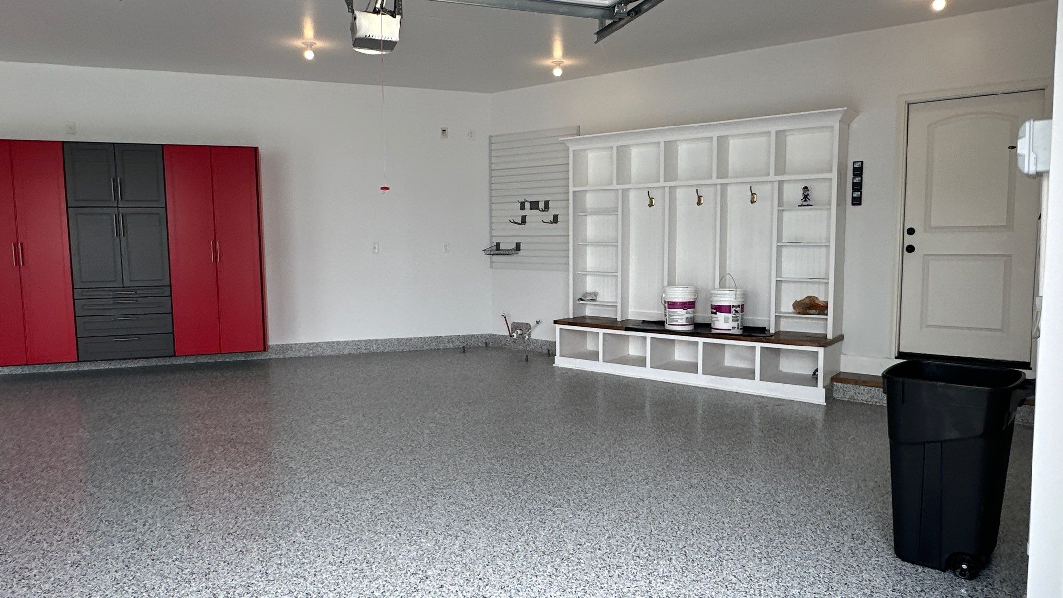 Louis P. transformed their garage into the garage of their dreams by Banner Garage