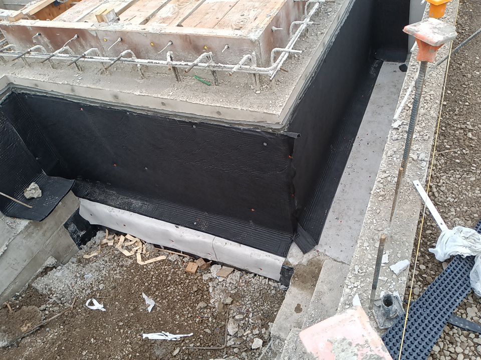 Bentonite Waterproofing using CCW Miraclay by BEST Roofing & Waterproofing
