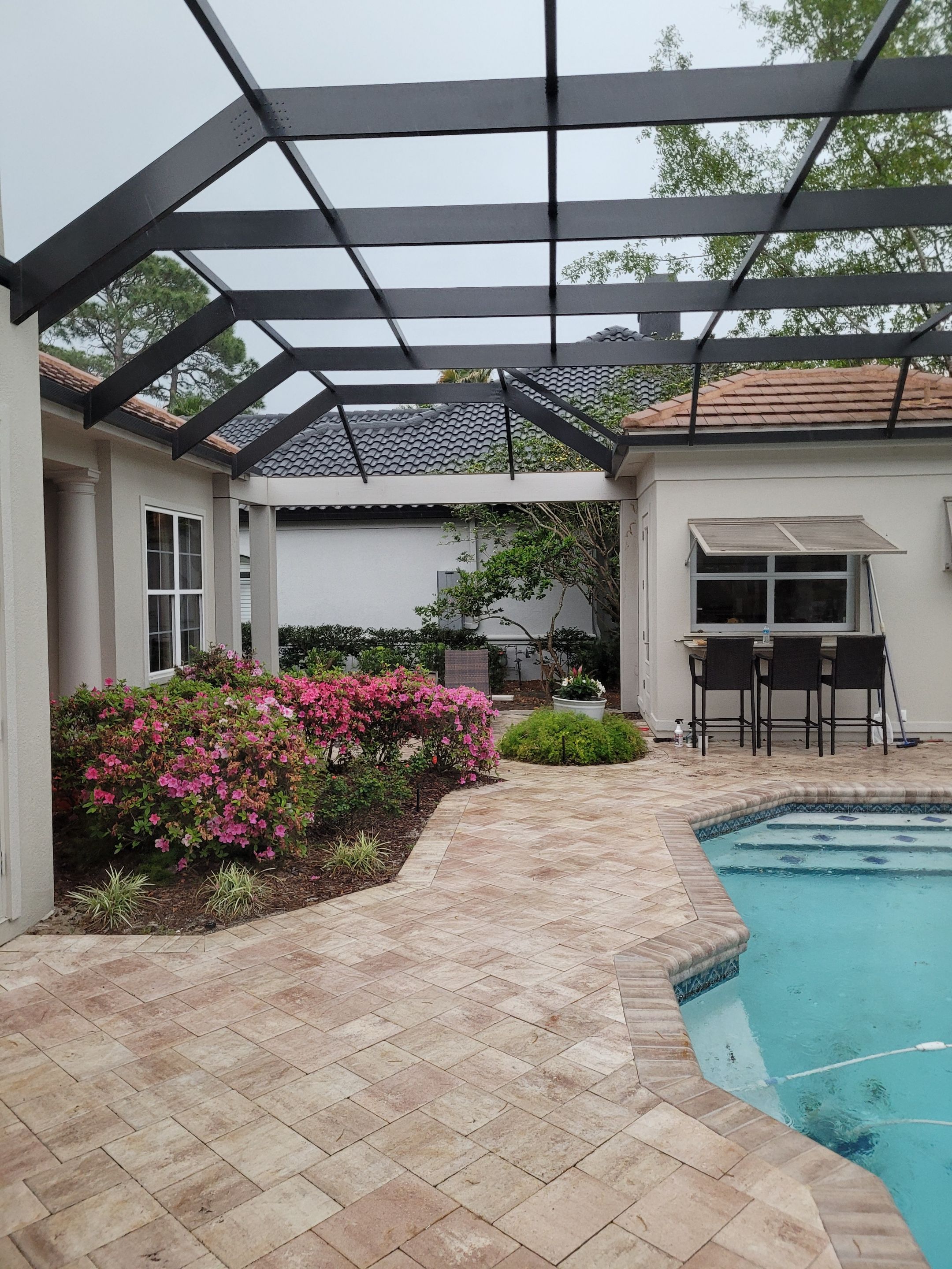 Pool Cover Oasis in Destin by Titan Sunrooms
