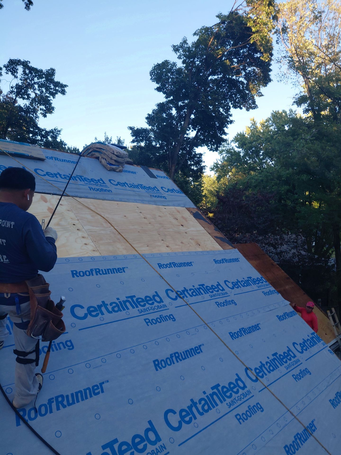 Falls Church: Residential Roof Replacement with CertainTeed Landmark in Moire Black  by RM Banning, Inc.