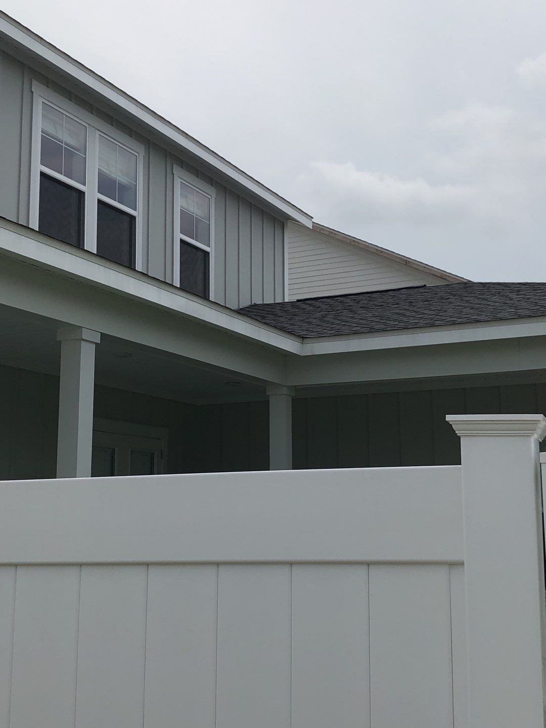 Seamless Gutter Installation using White K-Style Gutters by Gutter Professors