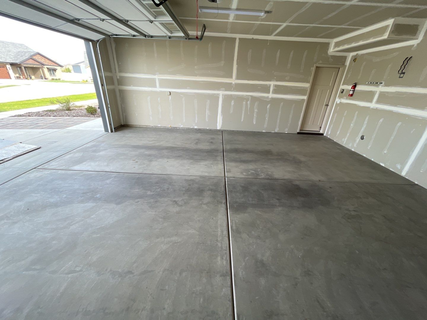 Garage Transformation using Slate Stone by Croc Coatings, LLC