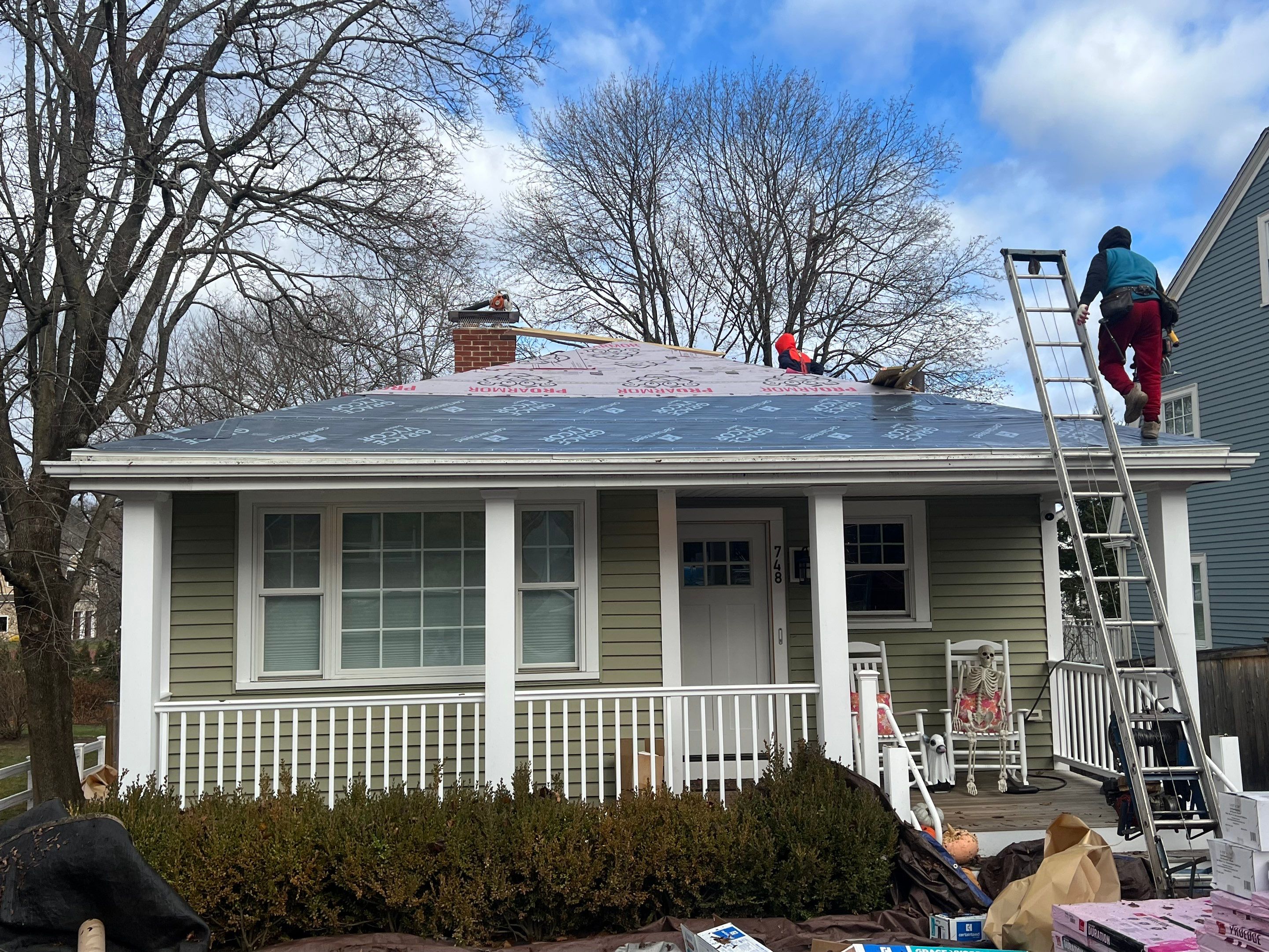 Concord Complete Roof Replacement with Terra Cotta Shingles & Balanced Ventilation by Mighty Dog Roofing of Greater Middlesex County