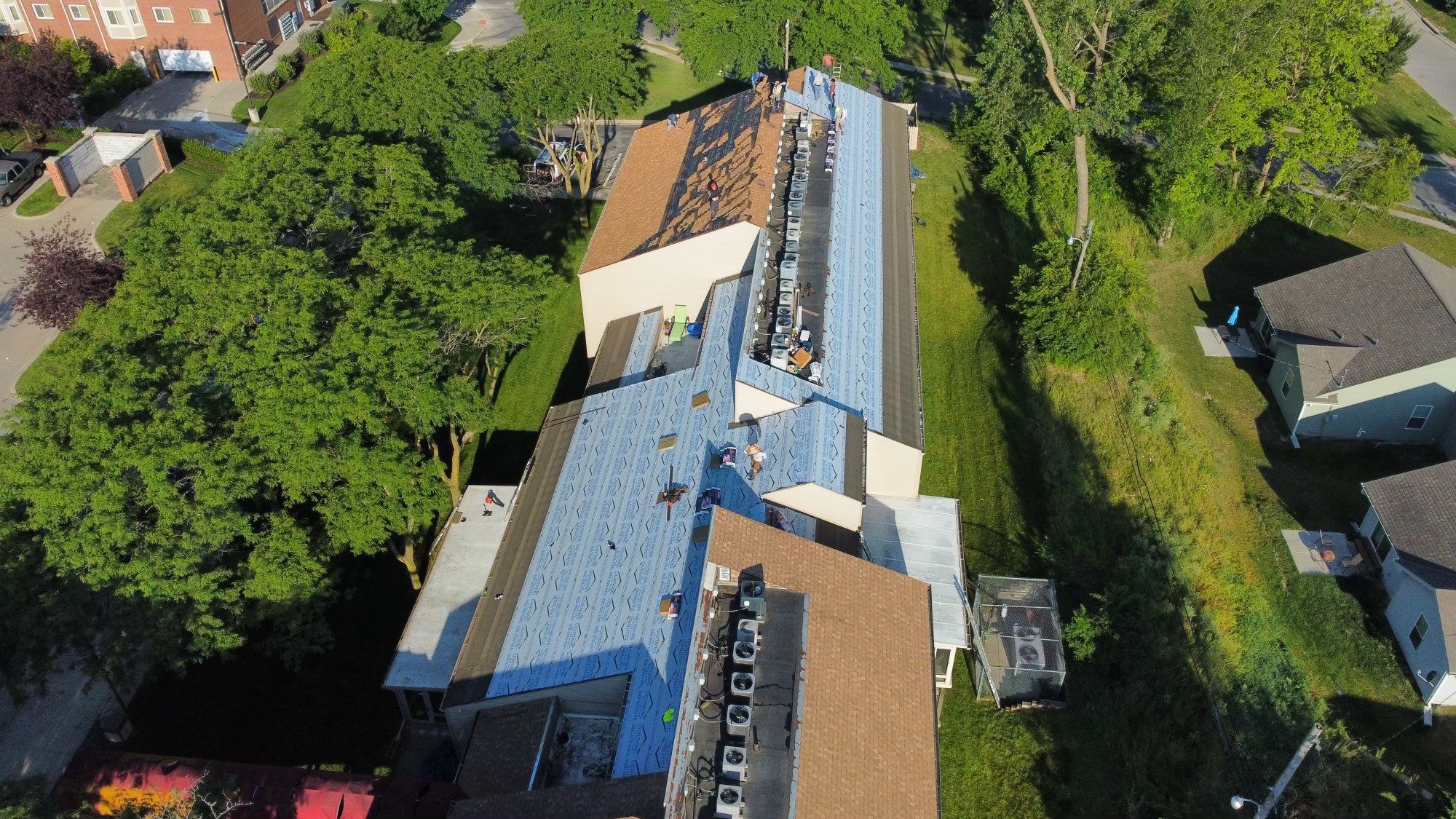 Lightning Commercial Restoration using Tamko Titan by Lightning Exteriors
