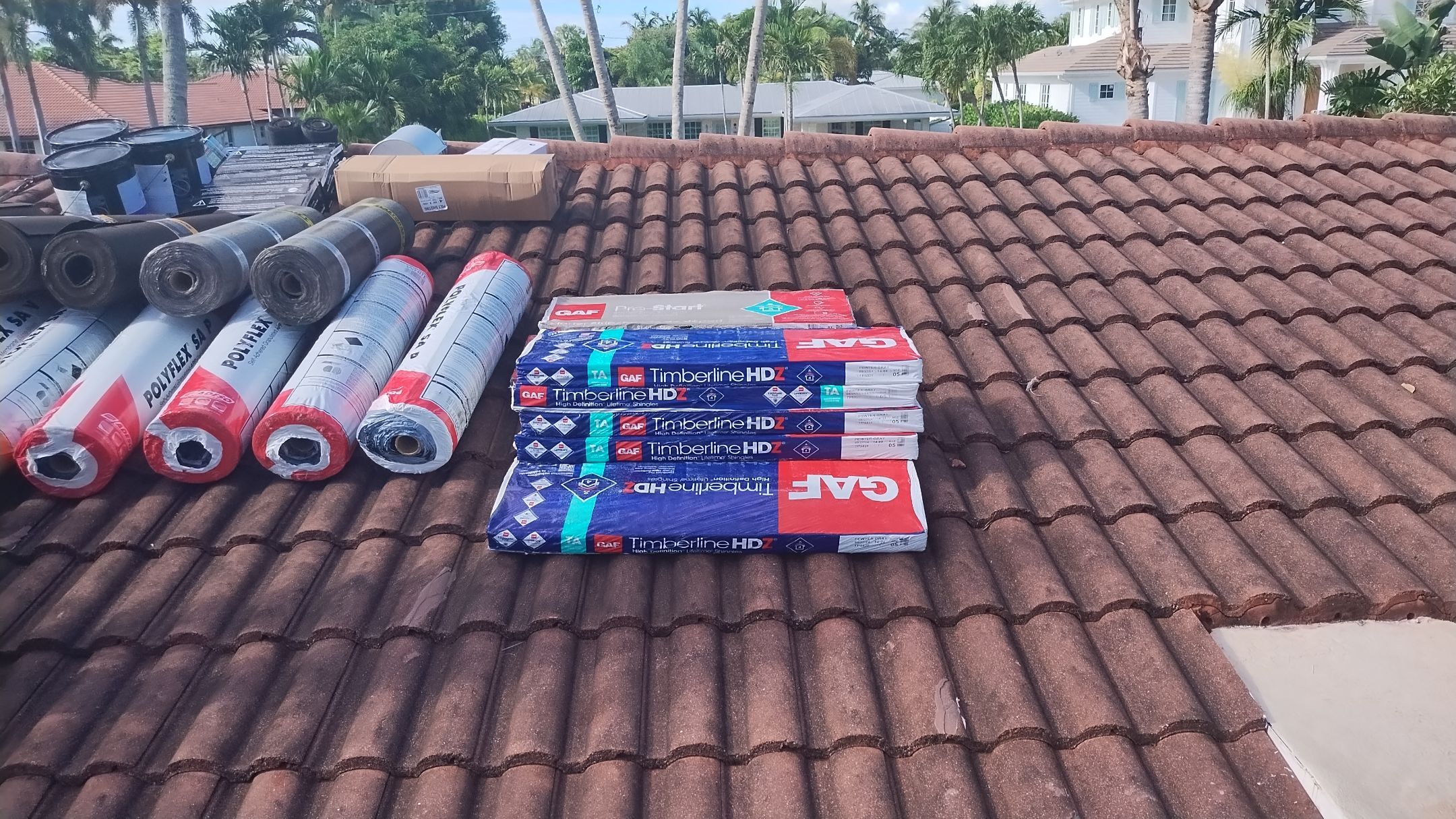 Residential Roofing Installation using GAF by BLUES BROTHERS CONSTRUCTION CORP