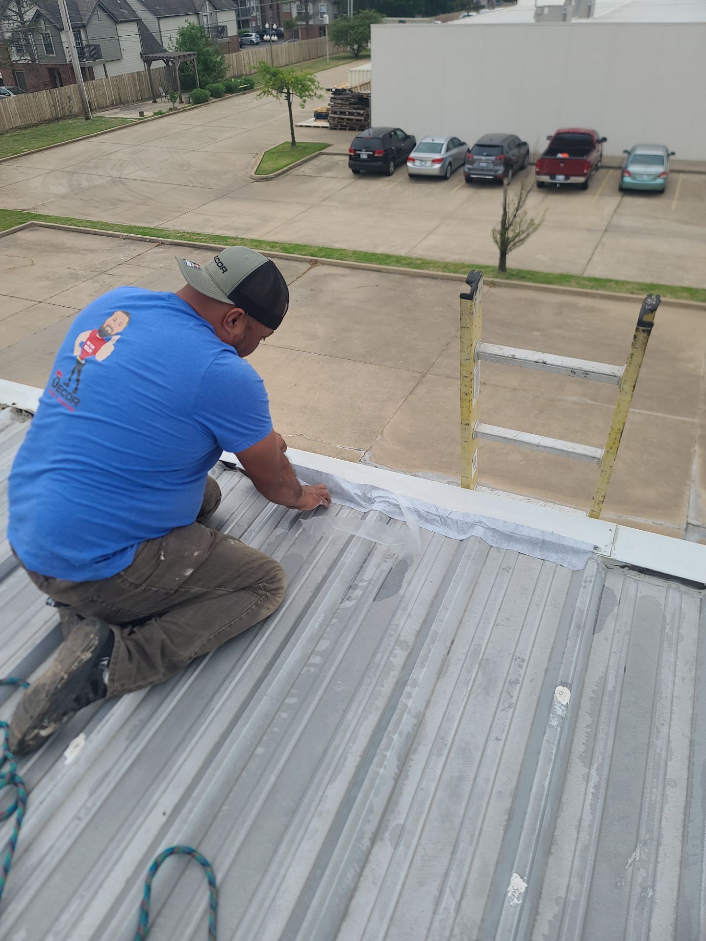 Maintenance Project in Broken Arrow by Decor Roofing & Restoration