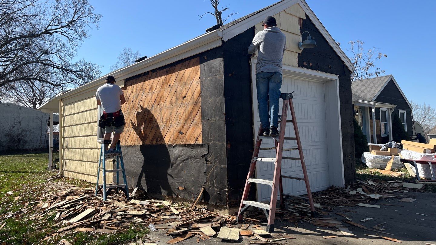 Out with old in with the new! by EEC  Windows, Siding & Roofing 