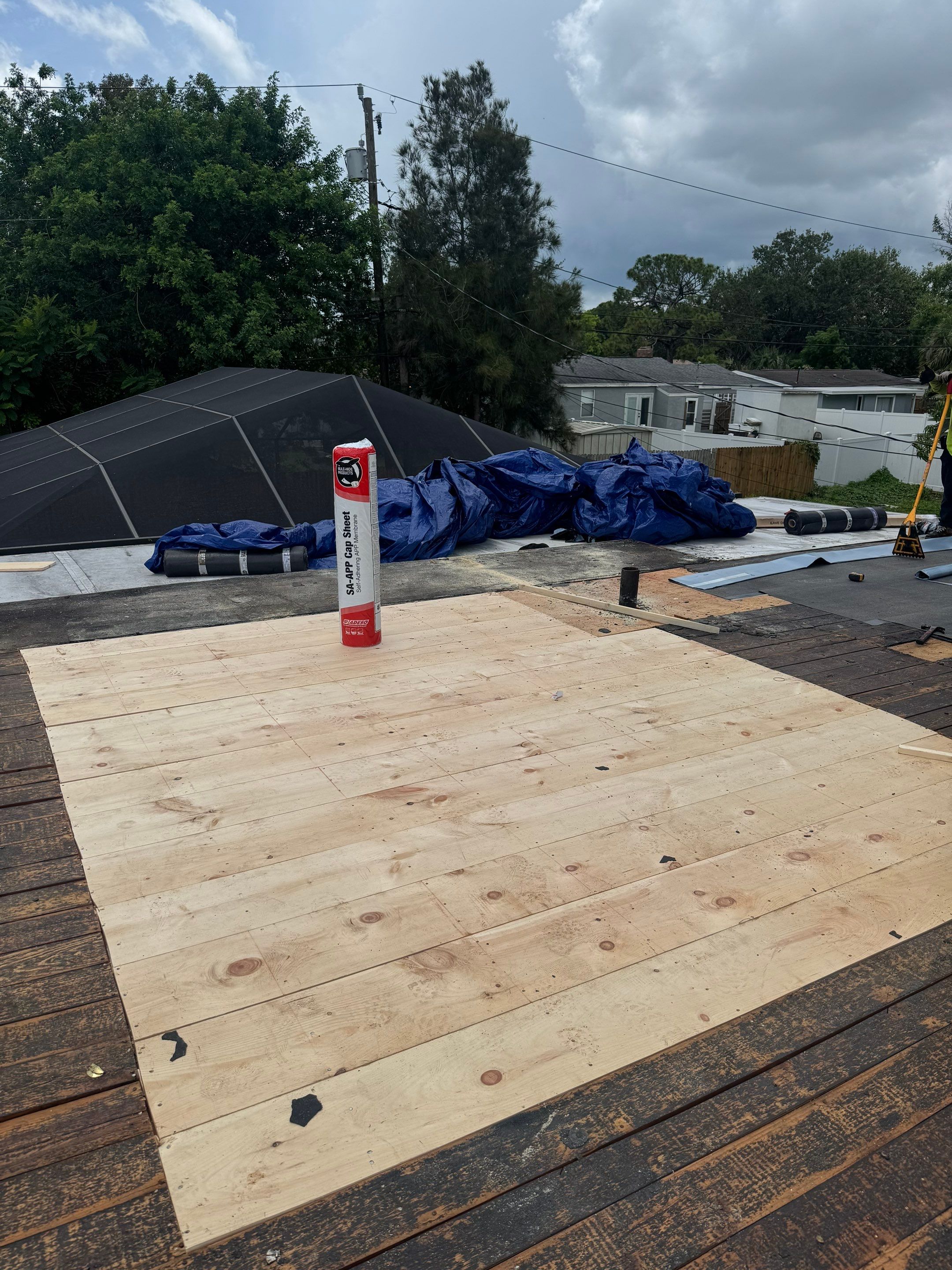 Project in St. Petersburg 33702 by Mitchell Roofing Company LLC 