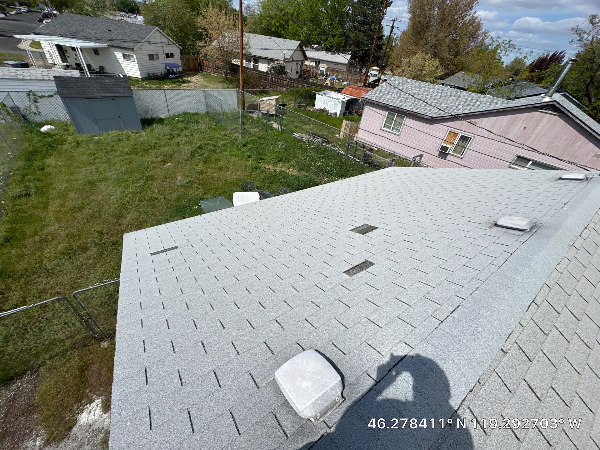 Architectural Shingle Roof Replacement and OSB Decking in Richland by Alpine Roofing