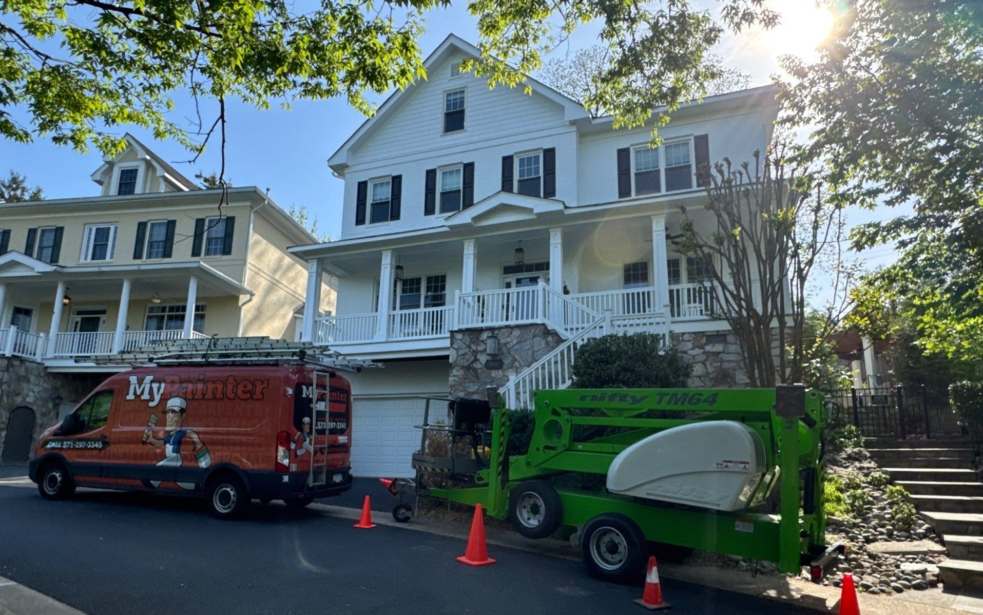 Exterior House Painting in Arlington, VA by My Painter 