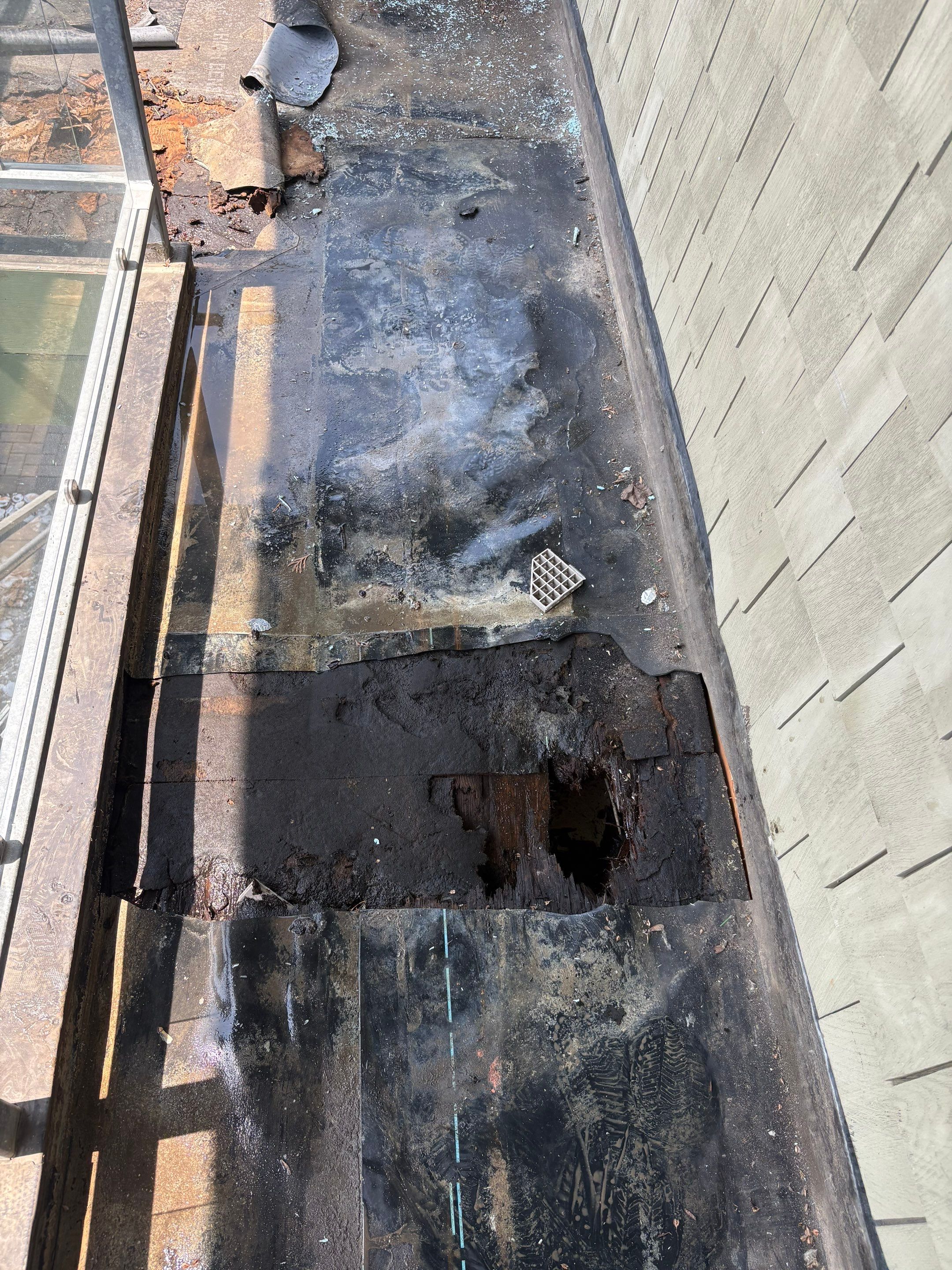 Deck Installation using Tanzite Stone Decking by A Plus Exterior