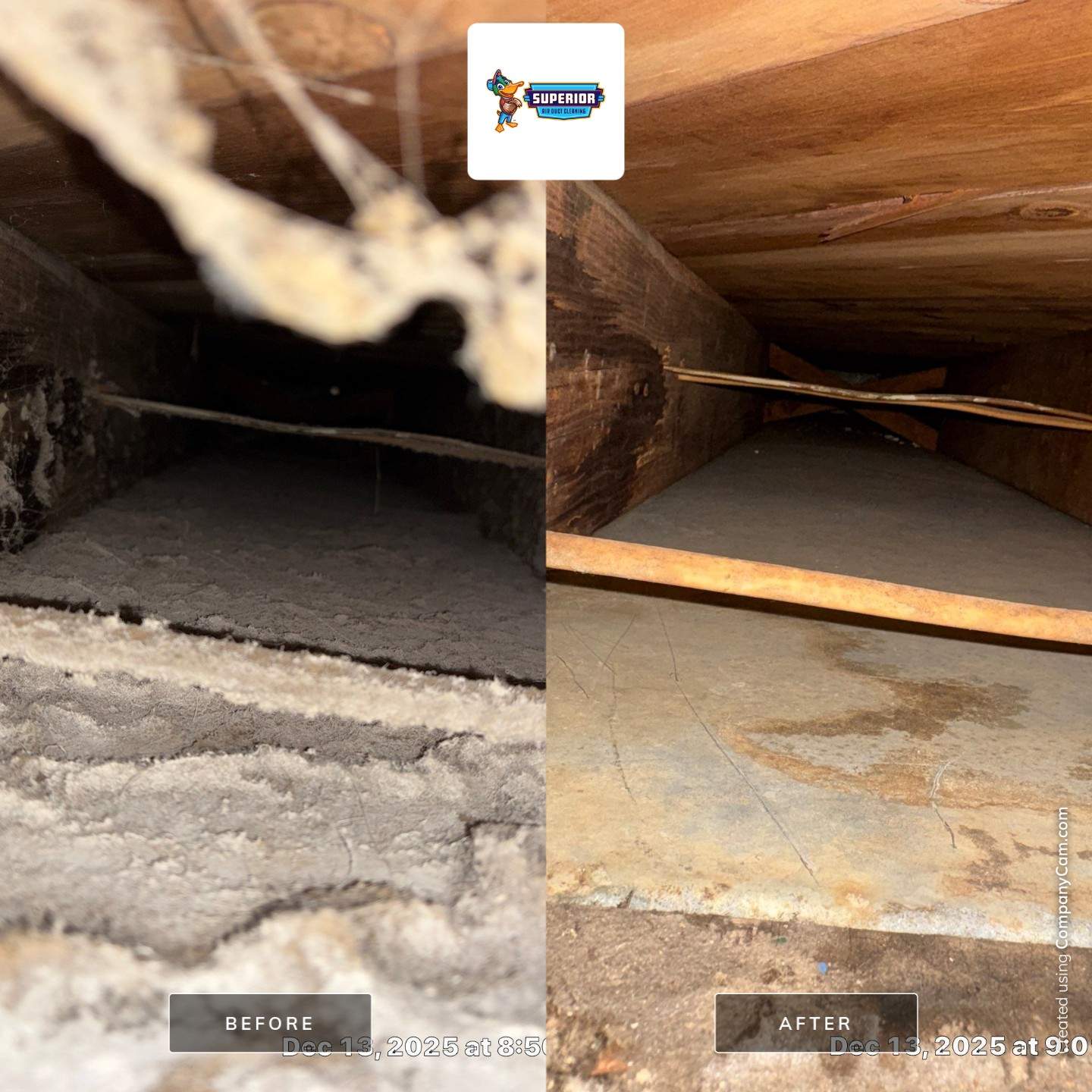 Air Duct Cleaning With a Vacuum Truck in Ellwood City, PA by Superior Air Duct Cleaning