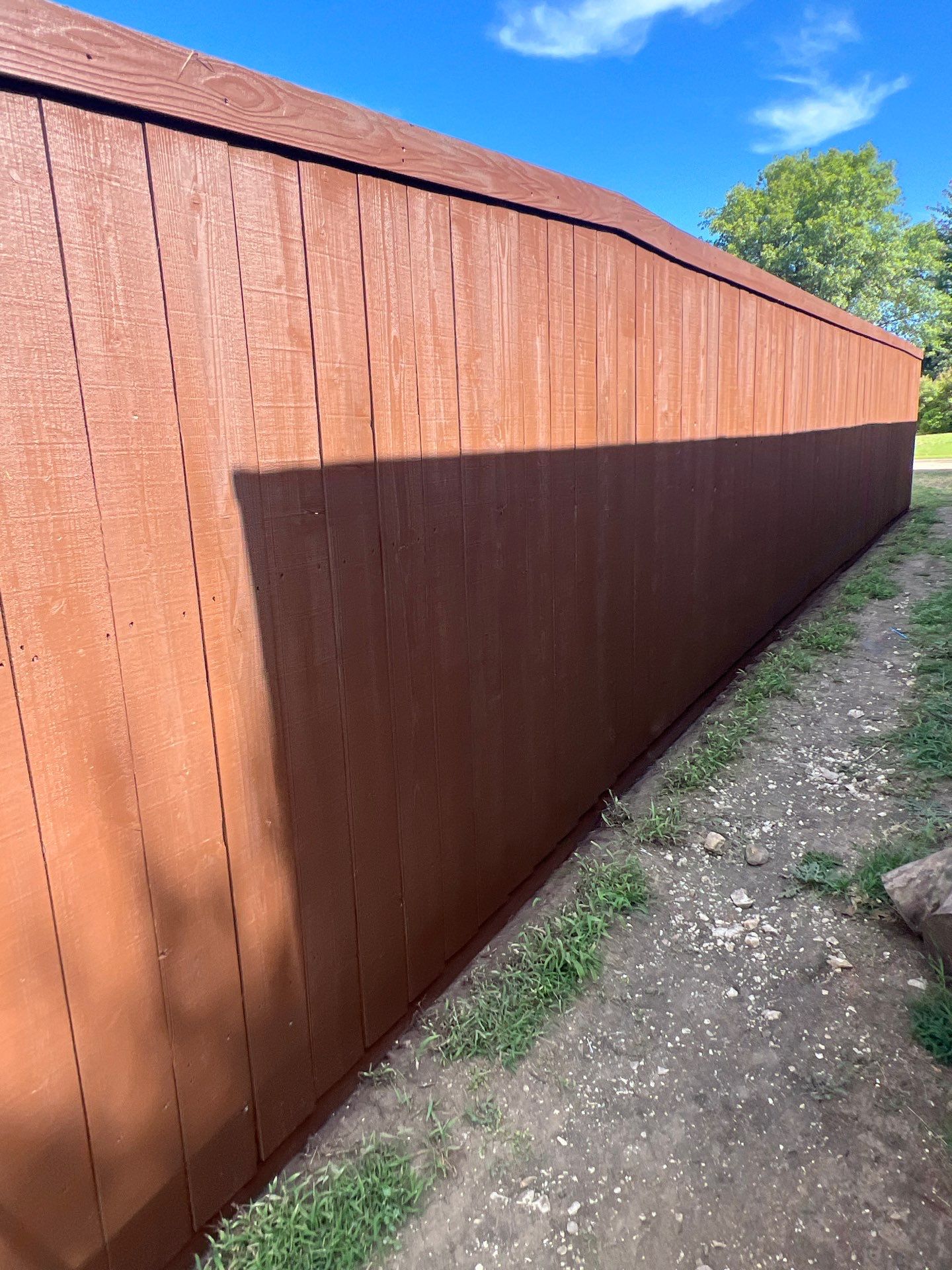 Project in Allen by Rainy Day Restoration