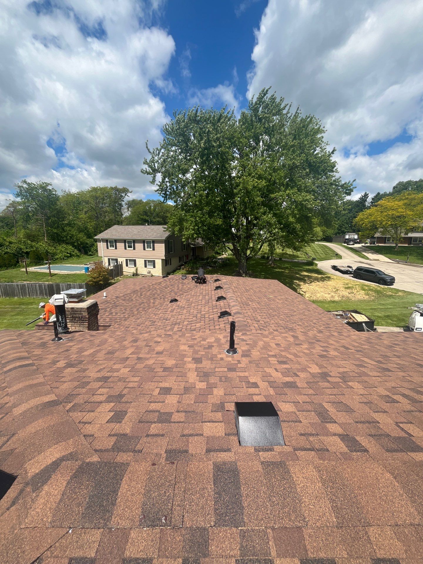 A beautiful refresh after a storm. by Level Up Roofing and Restoration Services LLC