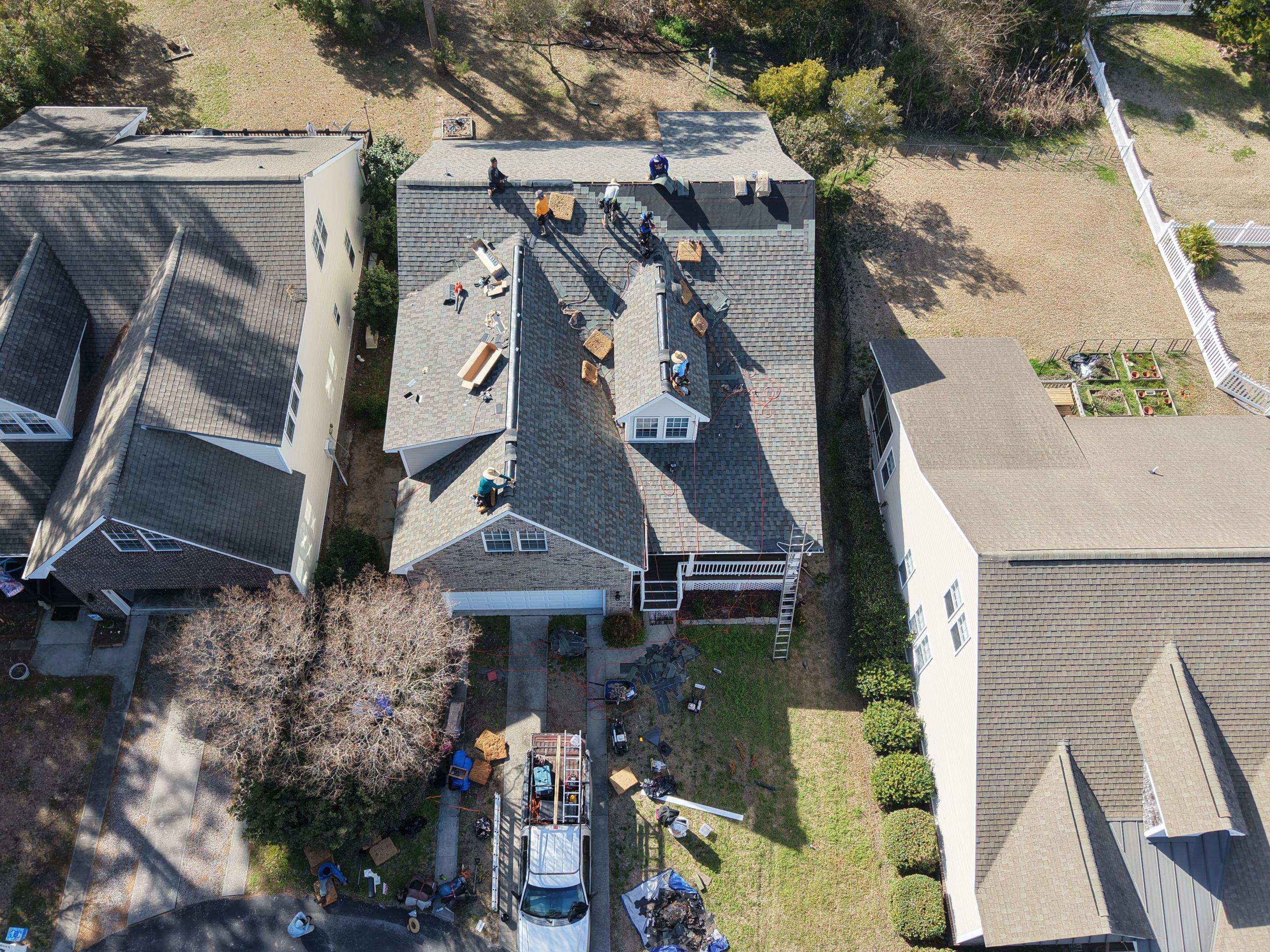 Southport FORTIFIED Roof Upgrade with Weathered Wood Landmark PRO Shingles by RGR Construction and Roofing, LLC