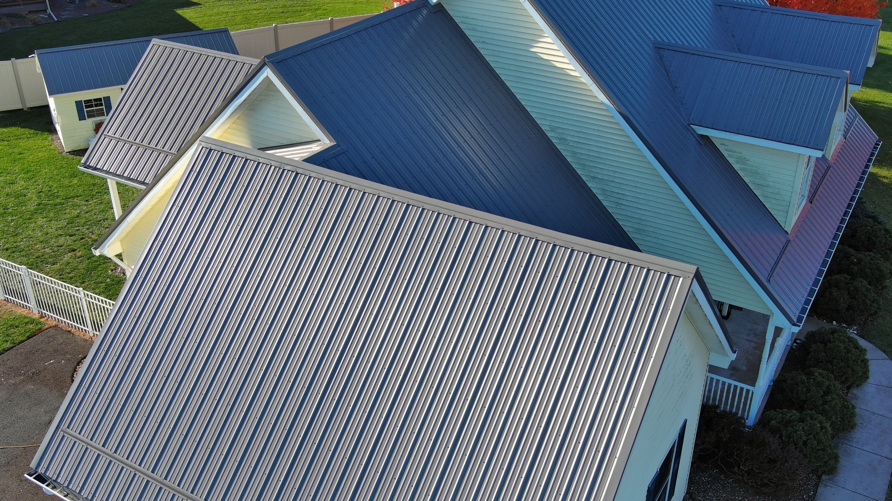 New Metal Roof Replacement in Bellefonte, PA by Starway Roof Systems