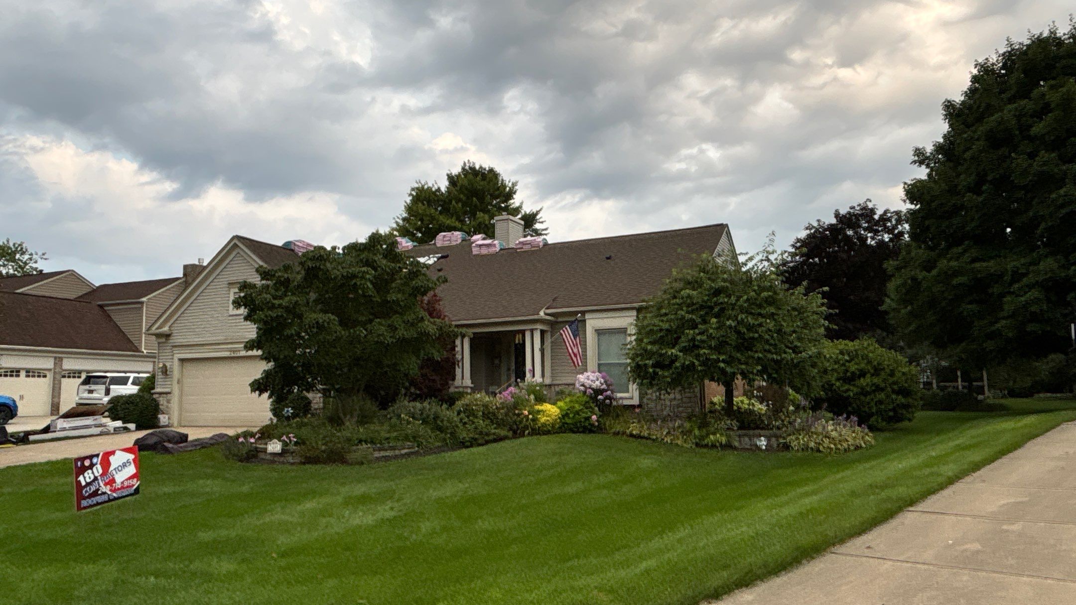 Roof Replacement using Owens Corning Duration by 180 Contractors
