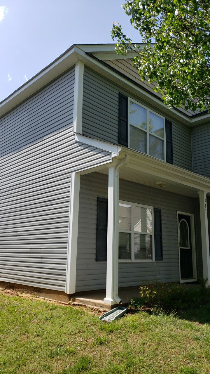 House Wash using cleaner by Power Wash Masters LLC