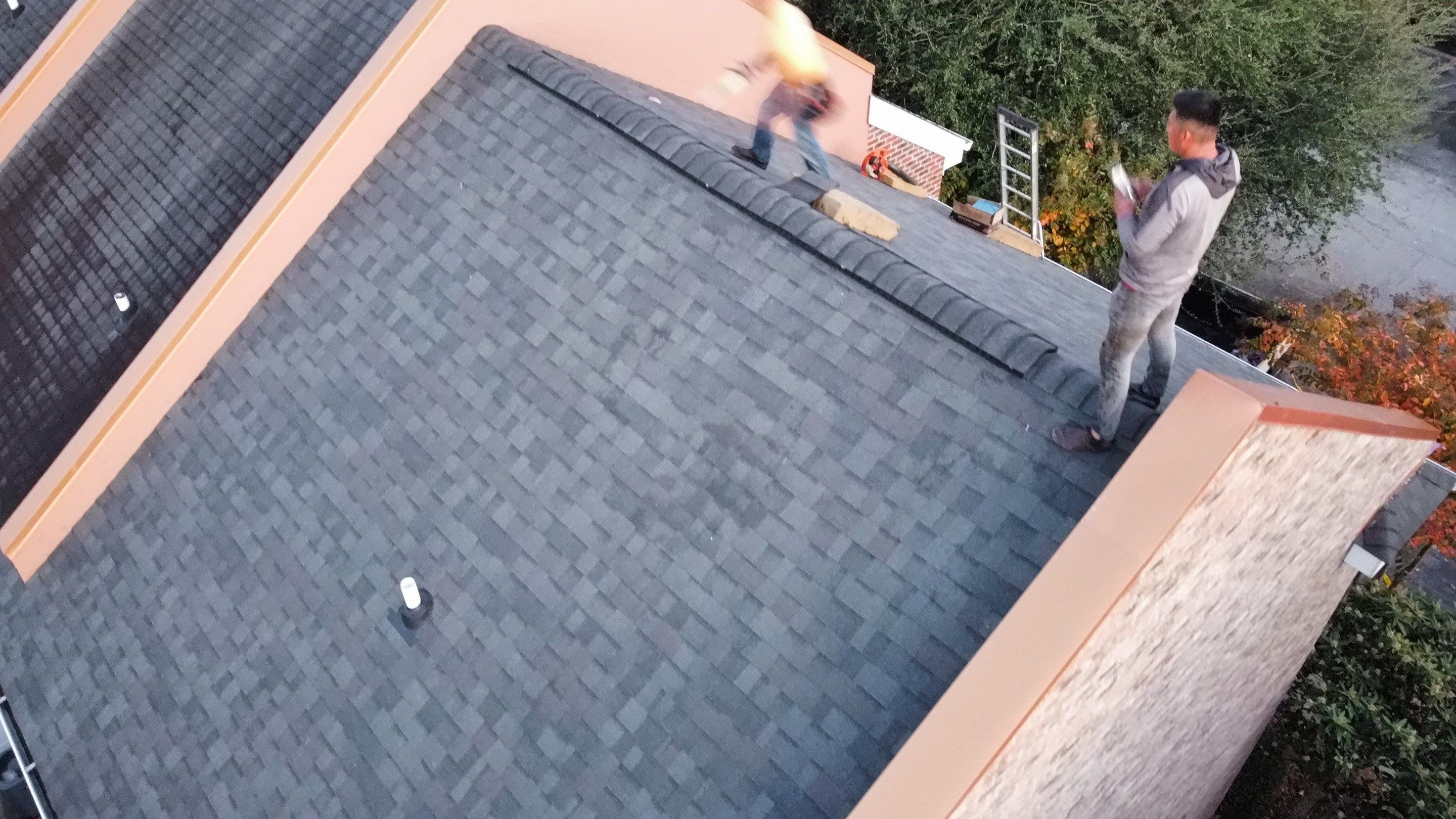 Roof Damage using  Shingle Starter 7.2" X 33.5' Roll by RGR Construction and Roofing, LLC