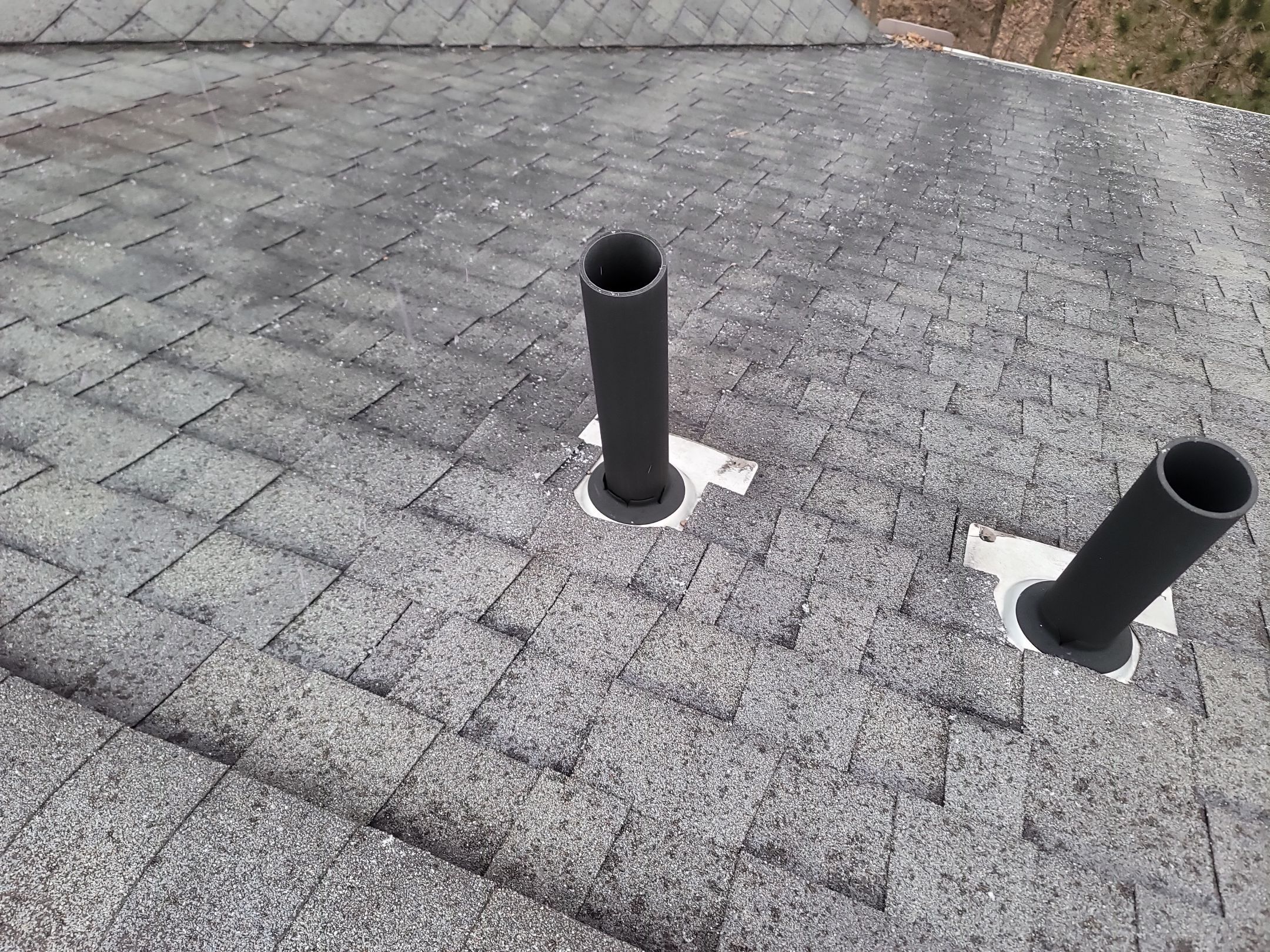 Atlas Pinnacle, Color, Black Shadow, Drip Edge, Color, White by Eagle Eye Roofing