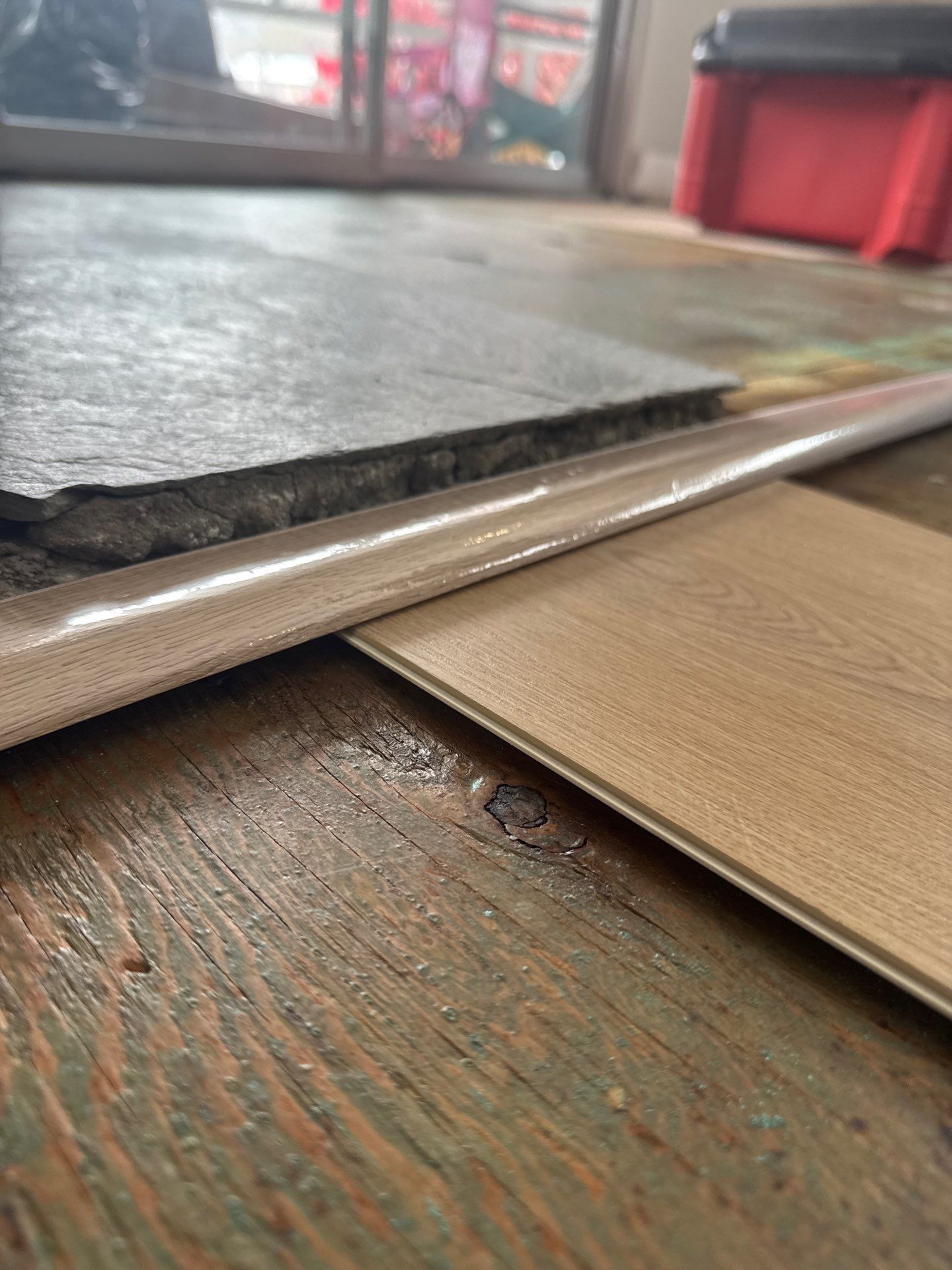 Before & After with Provenza "Road Trip" LVP by RTBaldwin Hardwood Floors