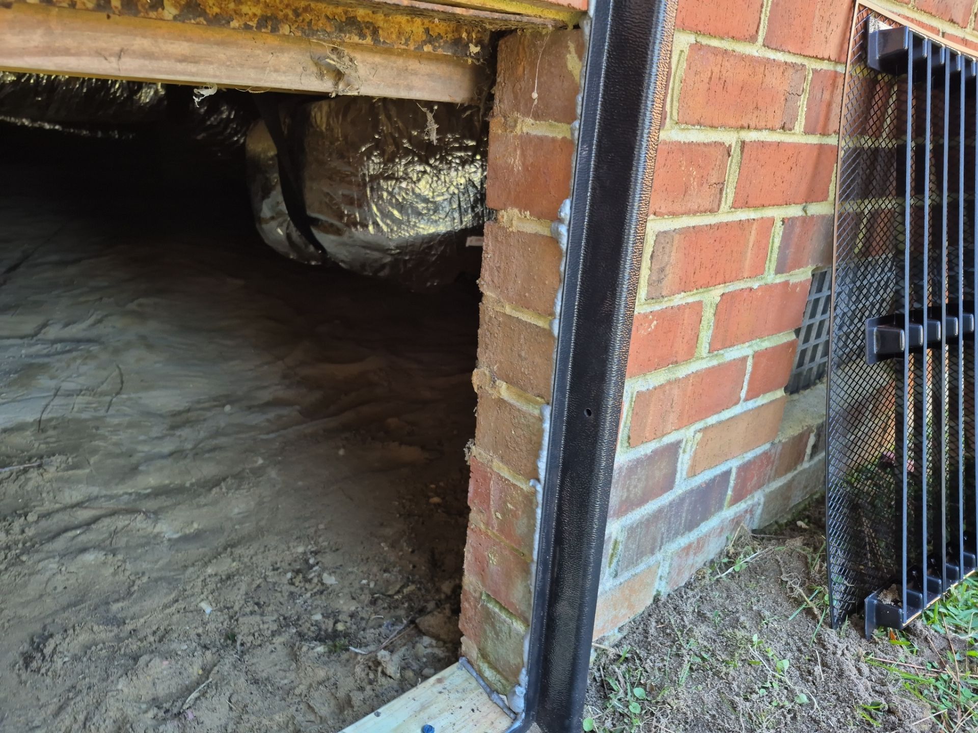 Project in Chesapeake by Patriot Crawl Space Repairs