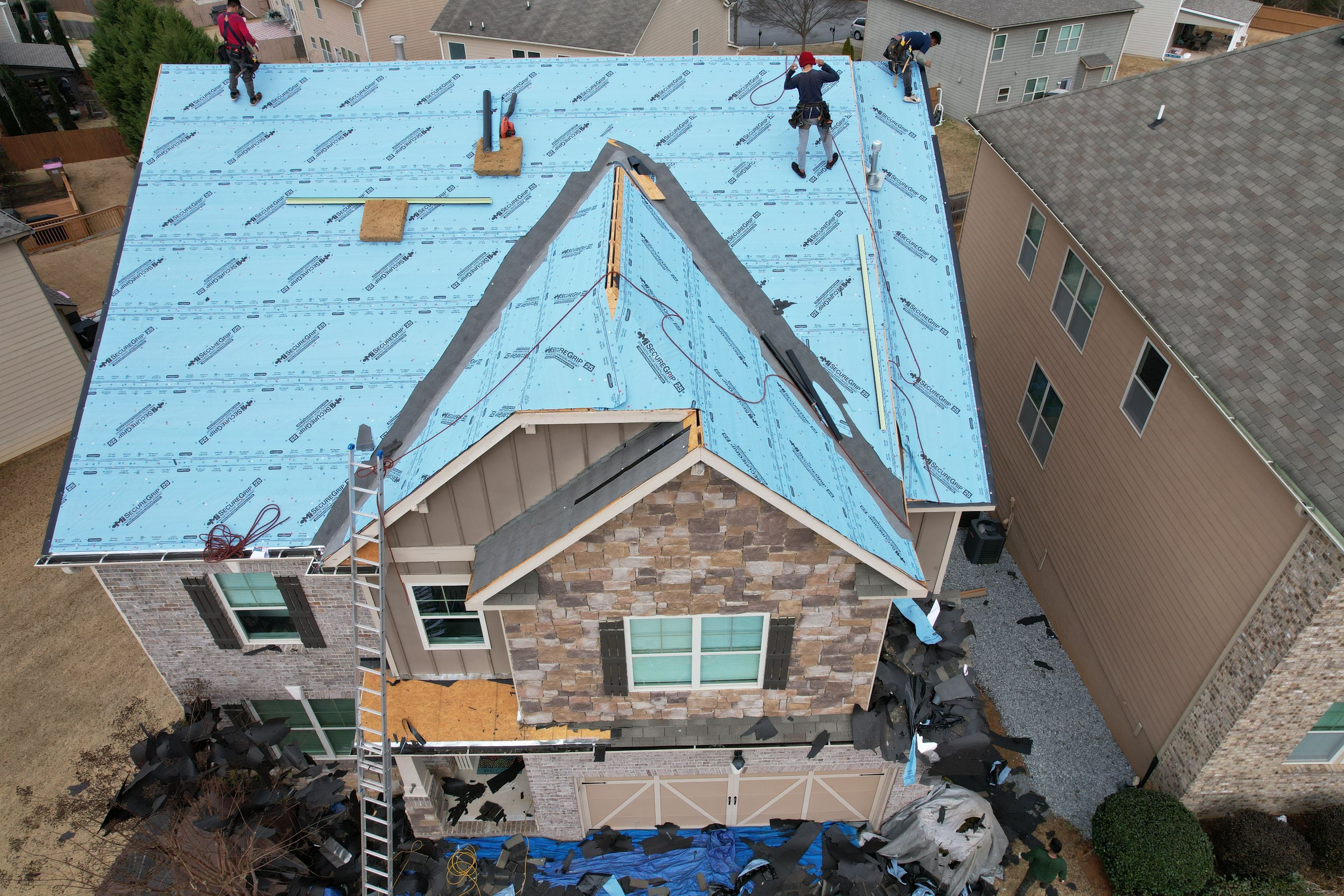 Residential Roofing Repair using Owens Corning by Inspector Roofing and Restoration