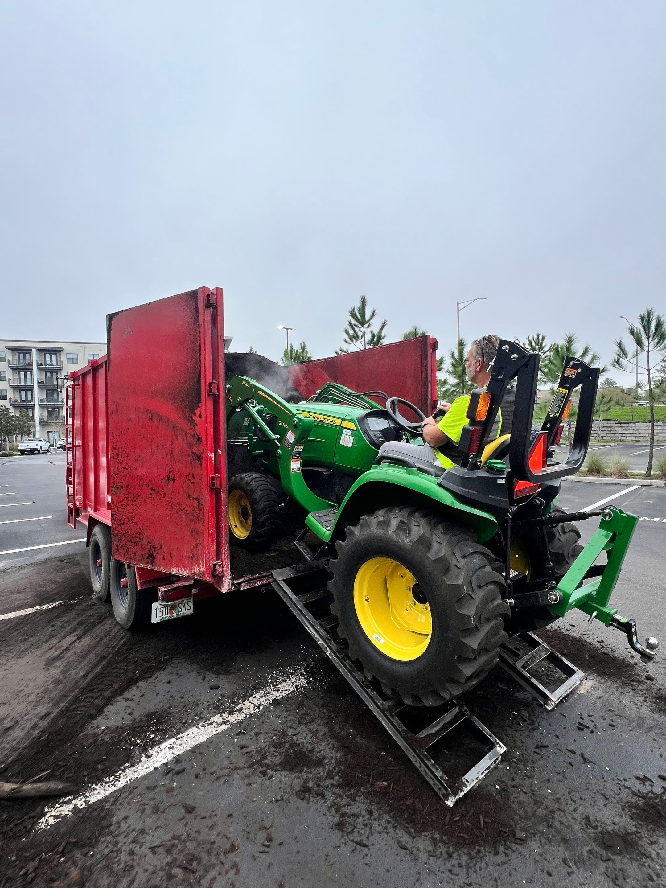 Mulch Installation | JTB Apartments by ProGreen Services