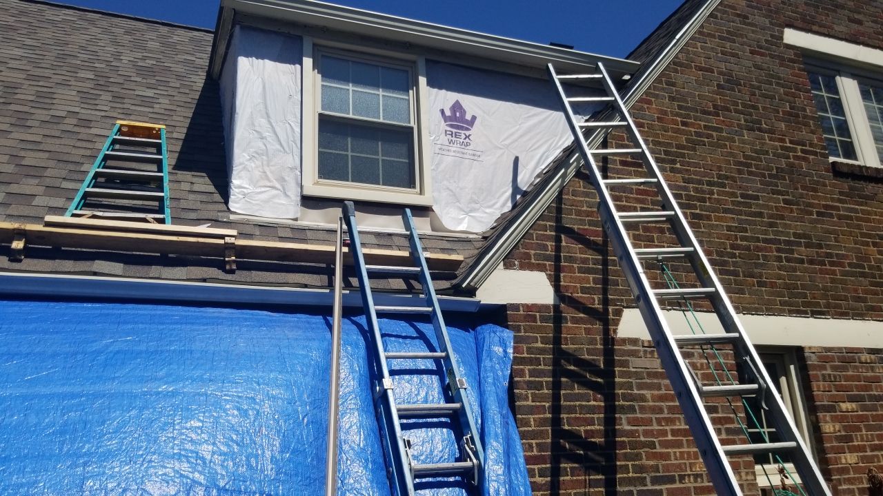 Residential Roofing Installation using Owens Corning inFlow Vent by Absolute Roofing and Construction