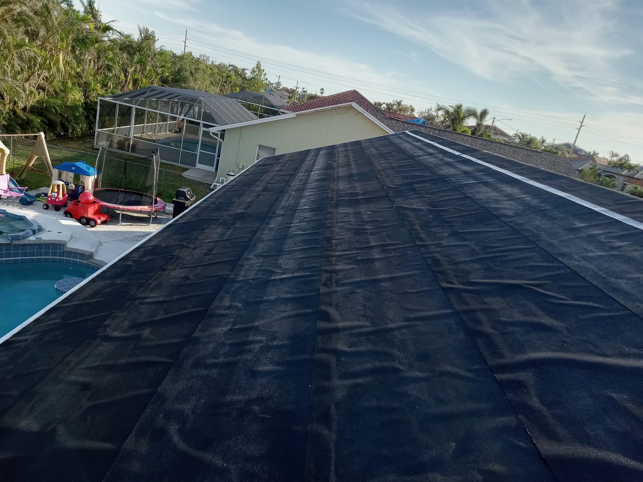 Residential Roofing Installation using Owens Corning Duration Shingles by Four Peaks Roofing