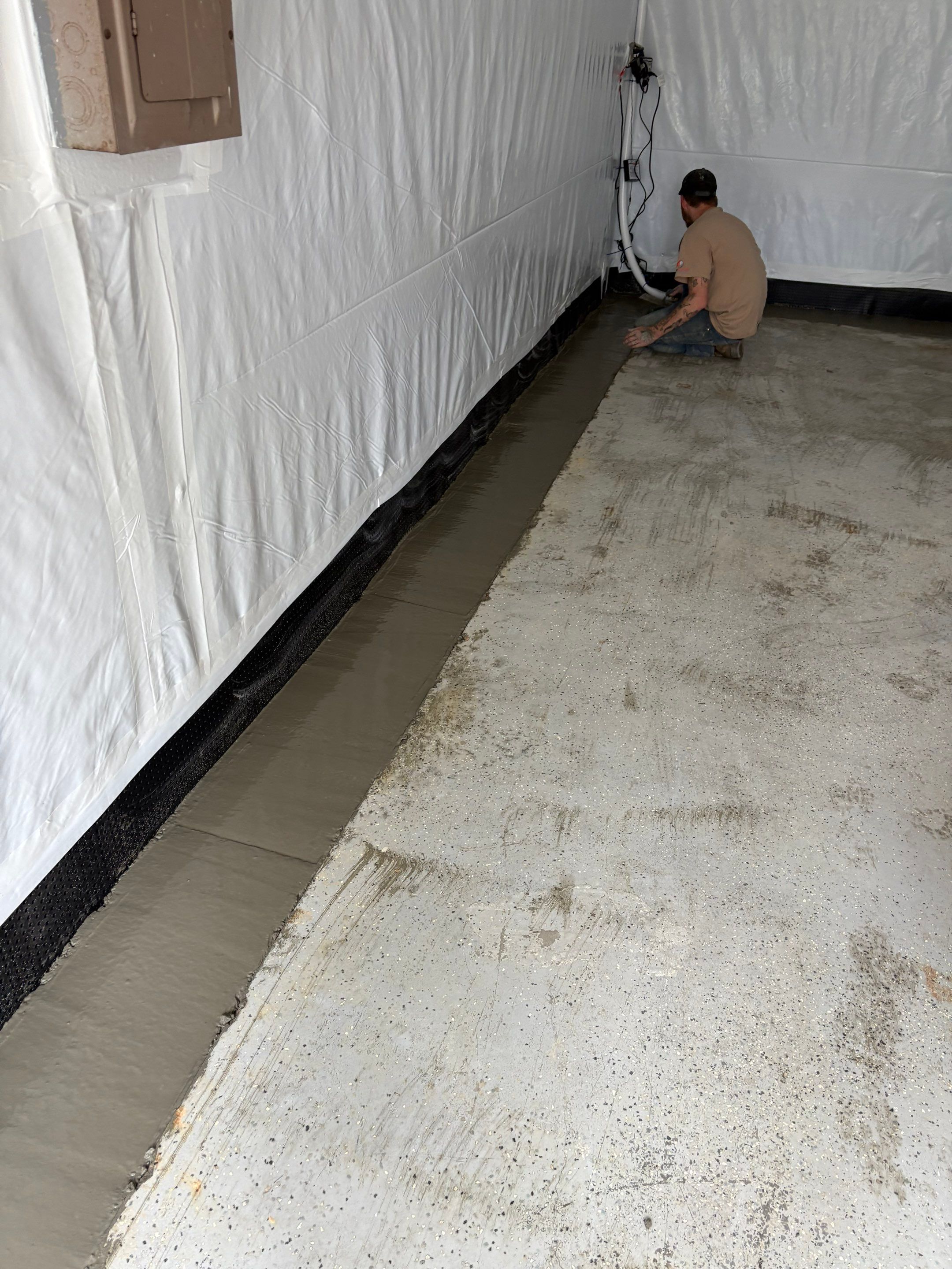 Project in Front Royal by HomeGuard Foam and Foundation