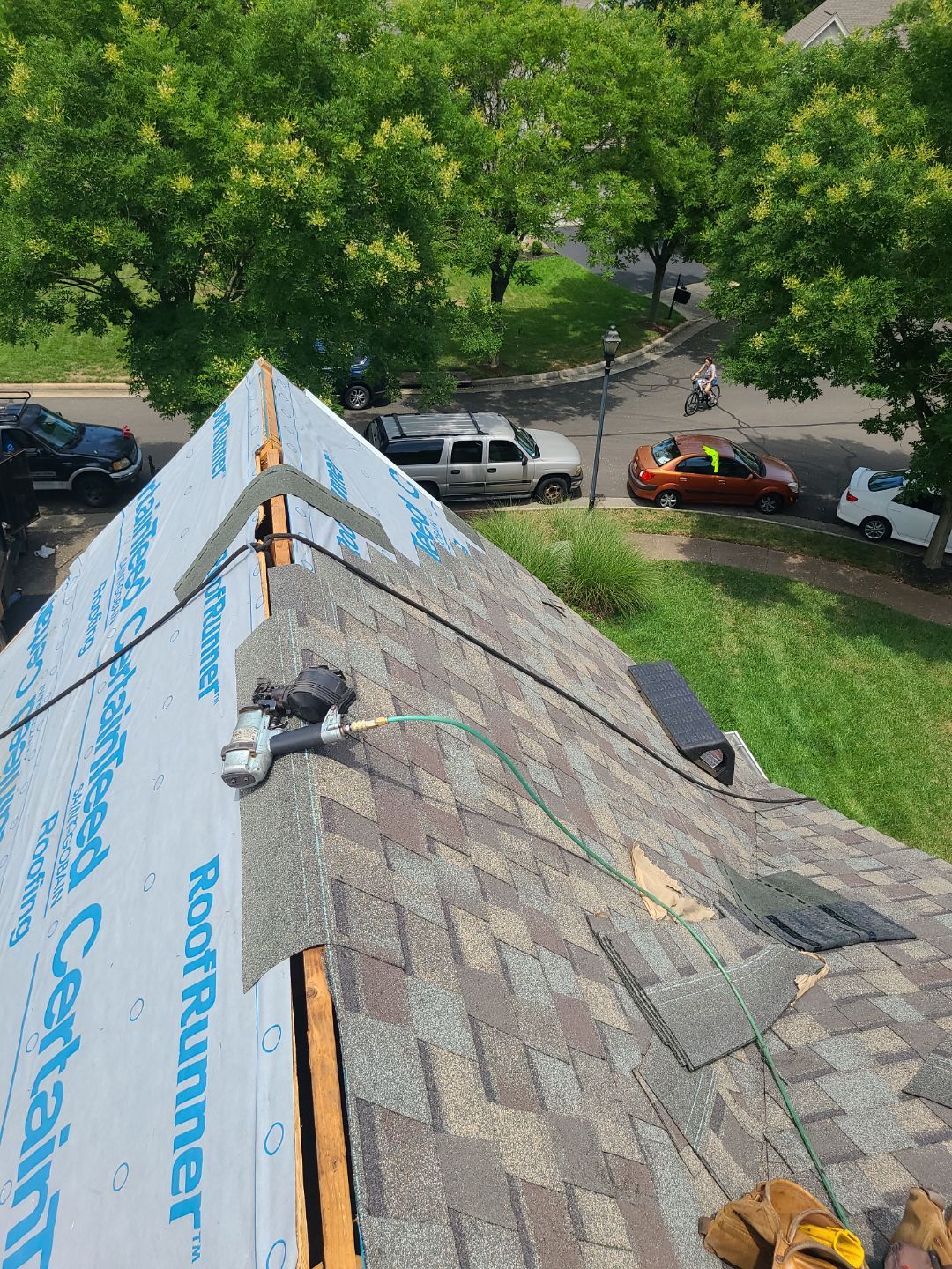 Haymarket: Roof Replacement with CertainTeed Landmark Pro Designer Shingles in Max Def Weathered Wood by RM Banning, Inc.