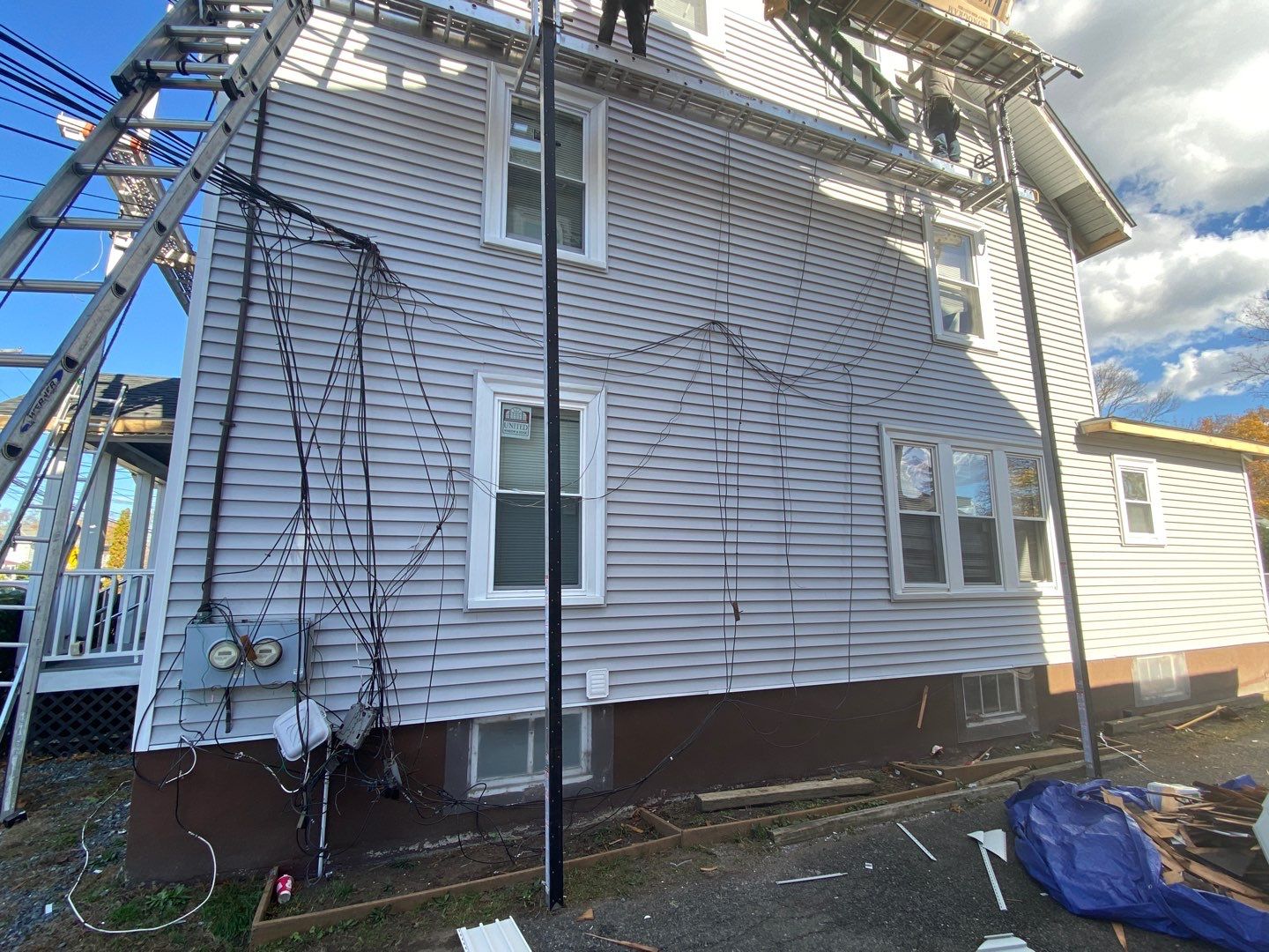 Residential Roofing Installation using GAF Timberline HDZ by Sensible Home Solutions