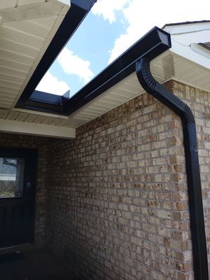 Custom Color Gutters Installed with Precision in Panama City FL by Gutter Professor