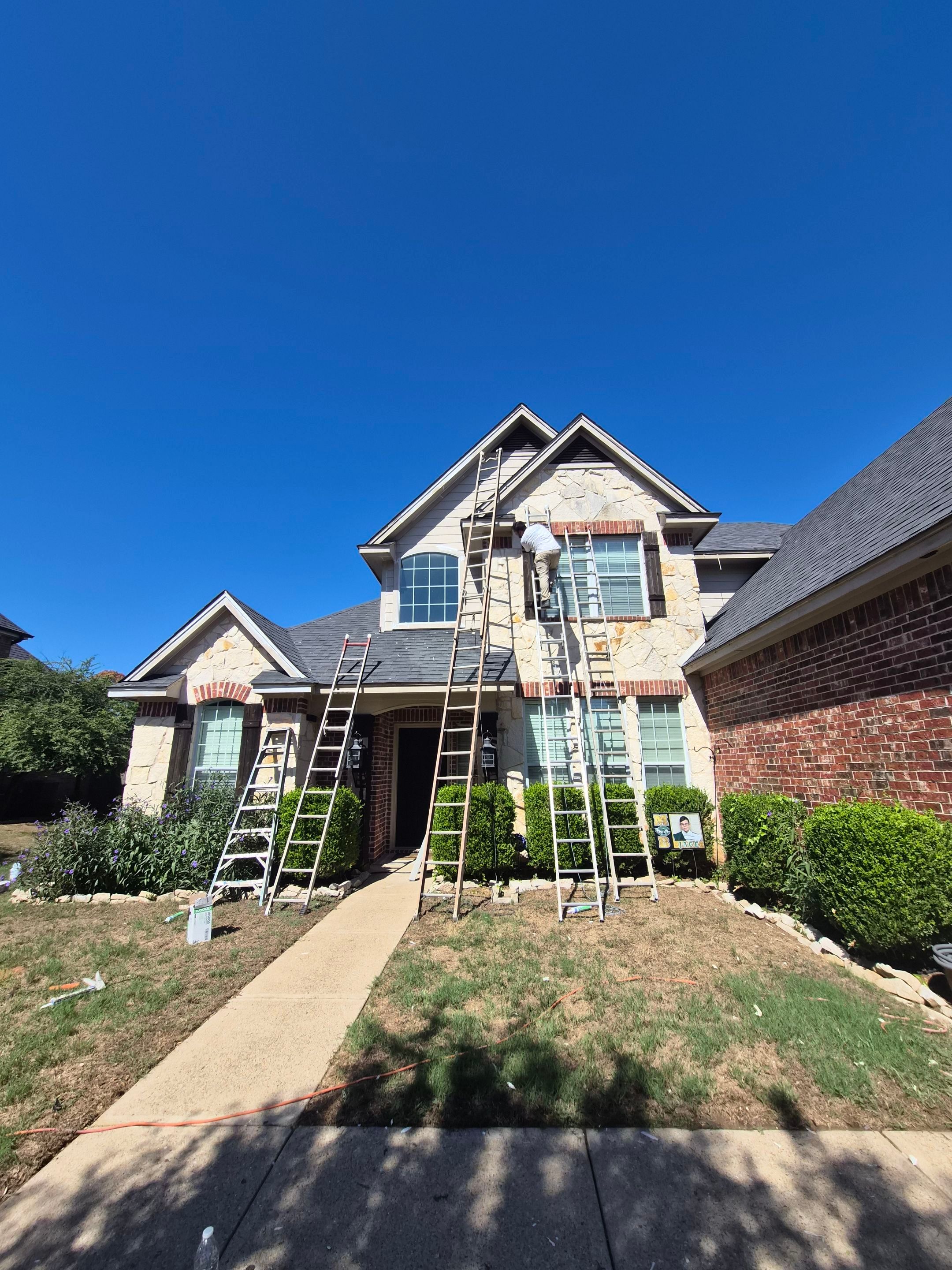 Canton, TX Home Gets a Bold Exterior Paint Update! | Quality Coats Painting by Quality Coats Painting