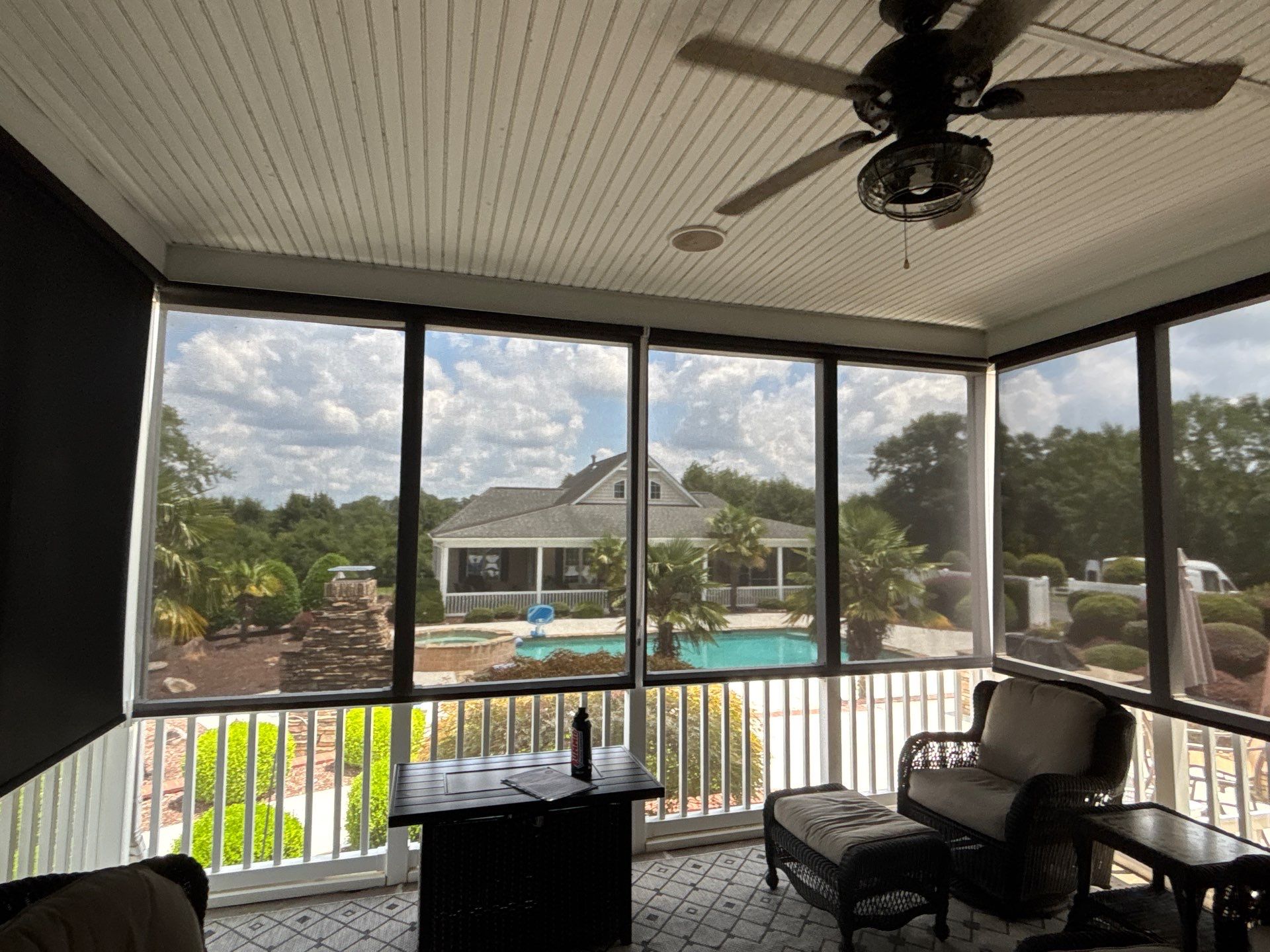 Patio Shades in Easley, SC by Southern Traditions Window Fashions