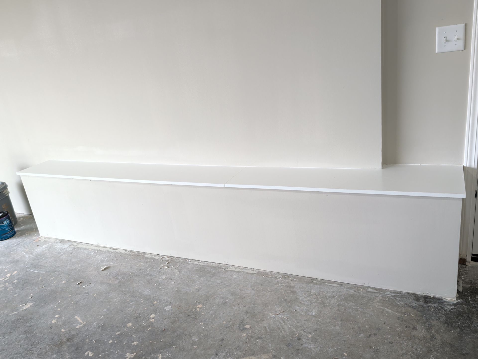 Yankton Garage Remodel with Andersen Window Installation and Drywall by Select Painting, Coatings & Garage Cabinets