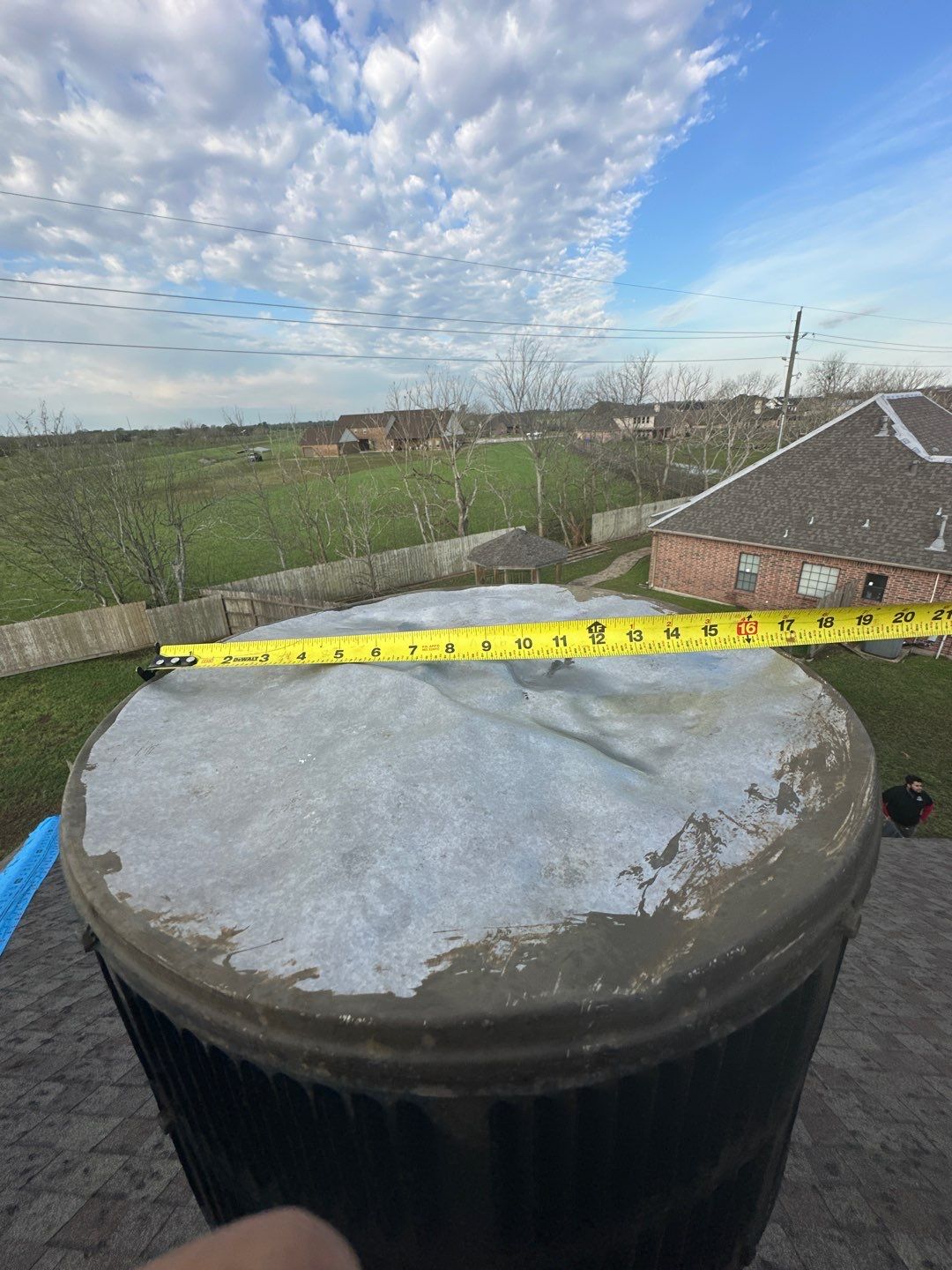 Hail Damage using Owen's Corning Duration (Lifetime) Shingles by Roof Repair Company