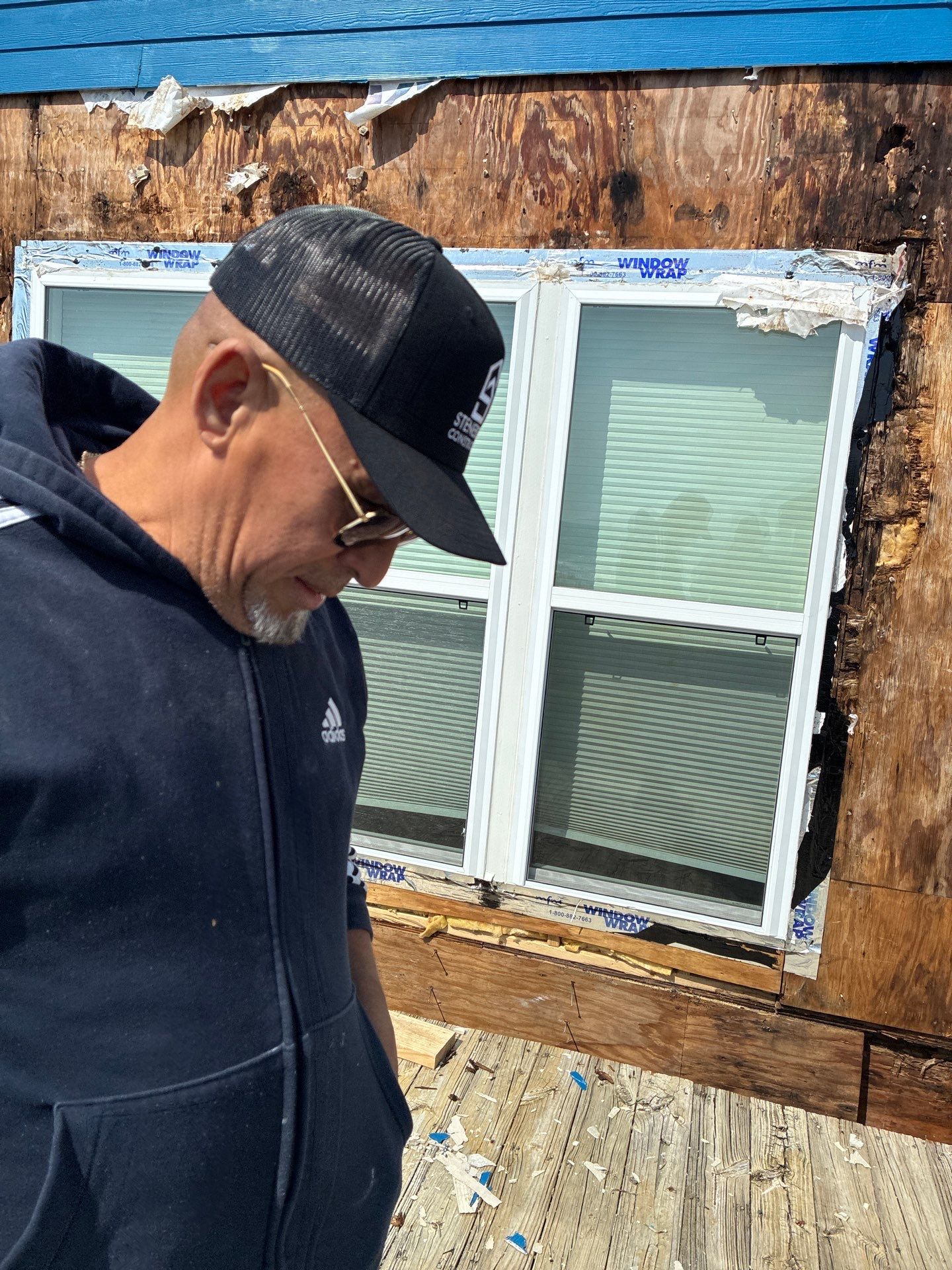 Oceanfront Structural Repair and Exterior Rebuild in Oak Island NC | RGR Construction and Roofing, LLC by RGR Construction and Roofing, LLC