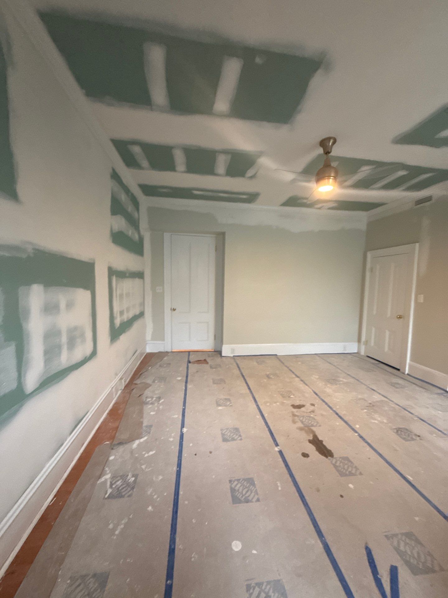 Drywall Job For National Guard by Axtra Hand
