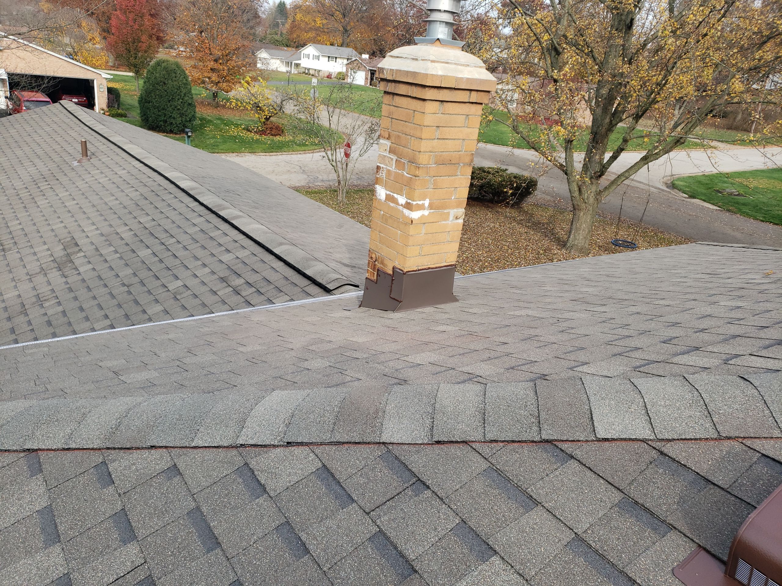 ATLAS PINNACLE COLOR: PRISTINE SCOTCHGARD WEATHERED DRIP EDGE: MUSKET BROWN by Eagle Eye Roofing